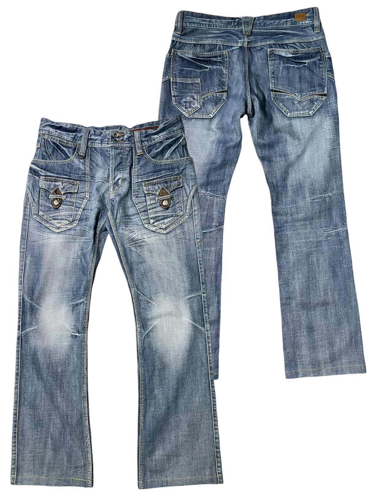 Flare Jeans Nicole Club Clawmark Denim Bootcut