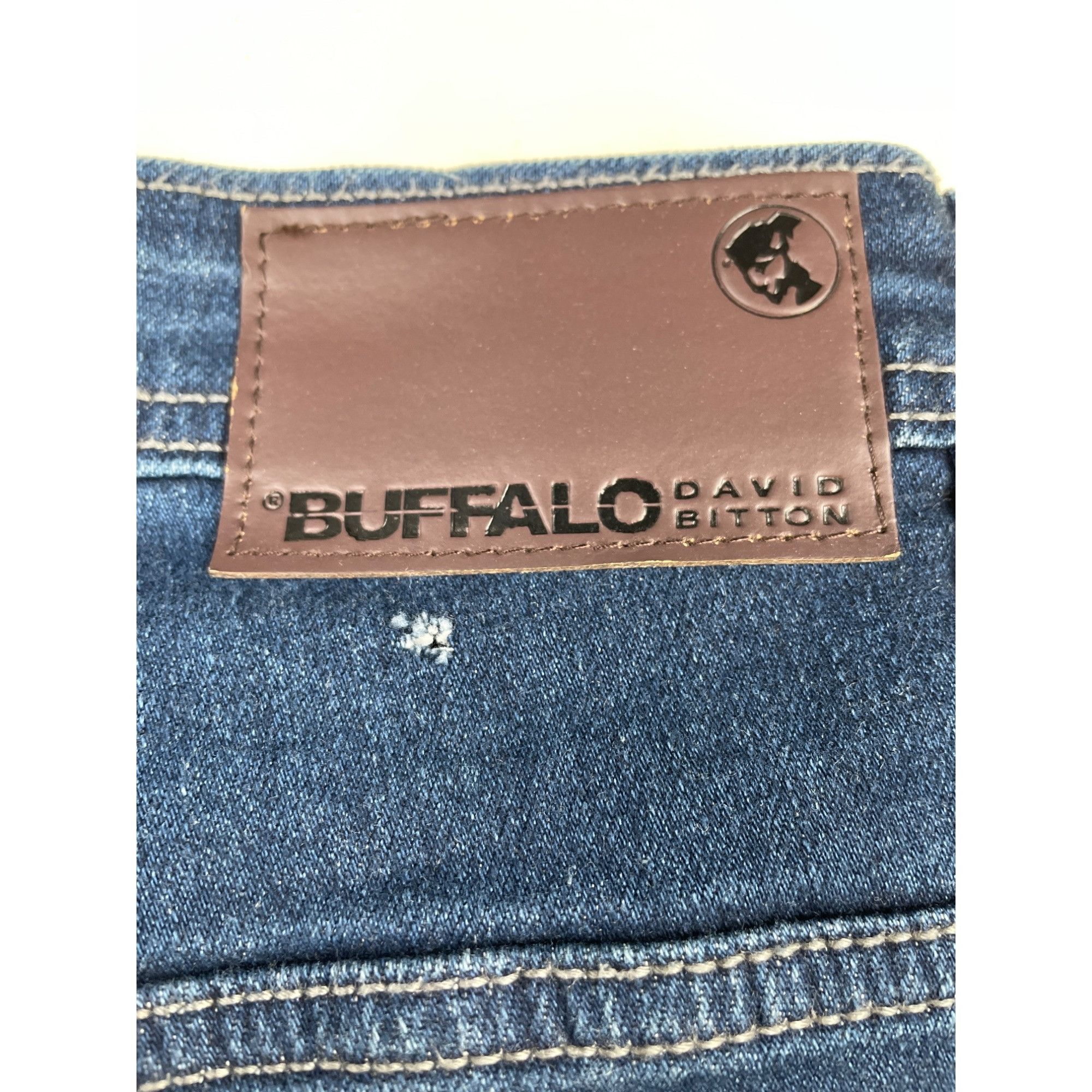 Buffalo David Bitton Buffalo David Bitton Jackson Men's Blue Jeans Straight Stret Size US 38 / EU 54 - 3 Thumbnail