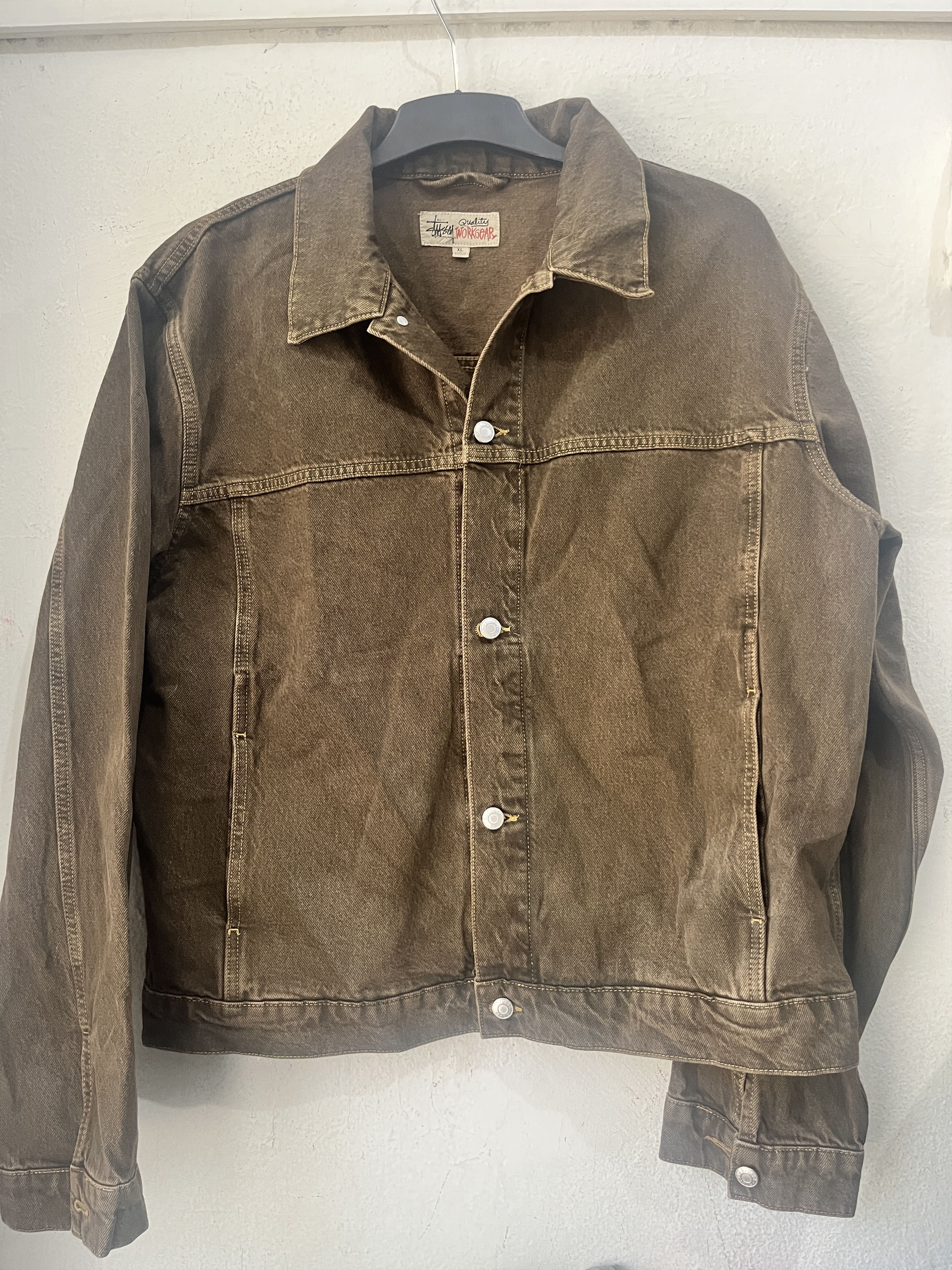 Stussy TRUCKER JACKET DENIM Size US XL / EU 56 / 4 - 6 Thumbnail