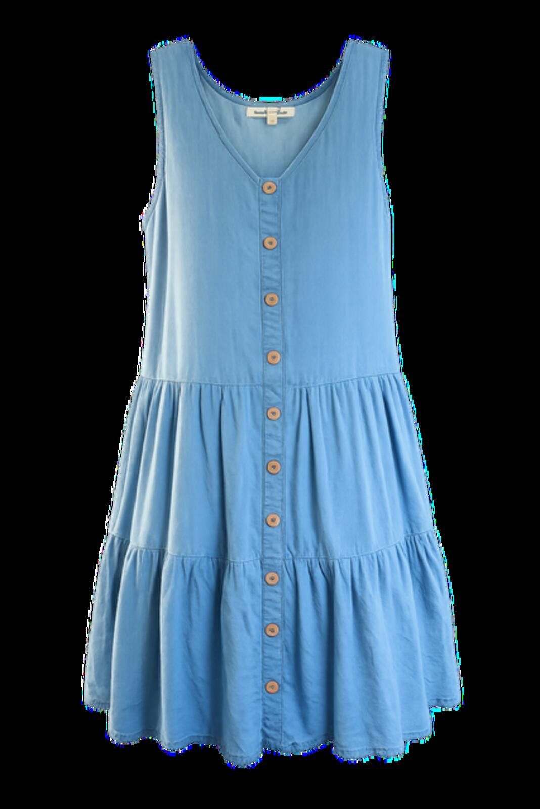 Other Indigo Rose Light Blue Jean Sleeveless Button-Front Dress M Size M / US 6-8 / IT 42-44 - 1 Thumbnail