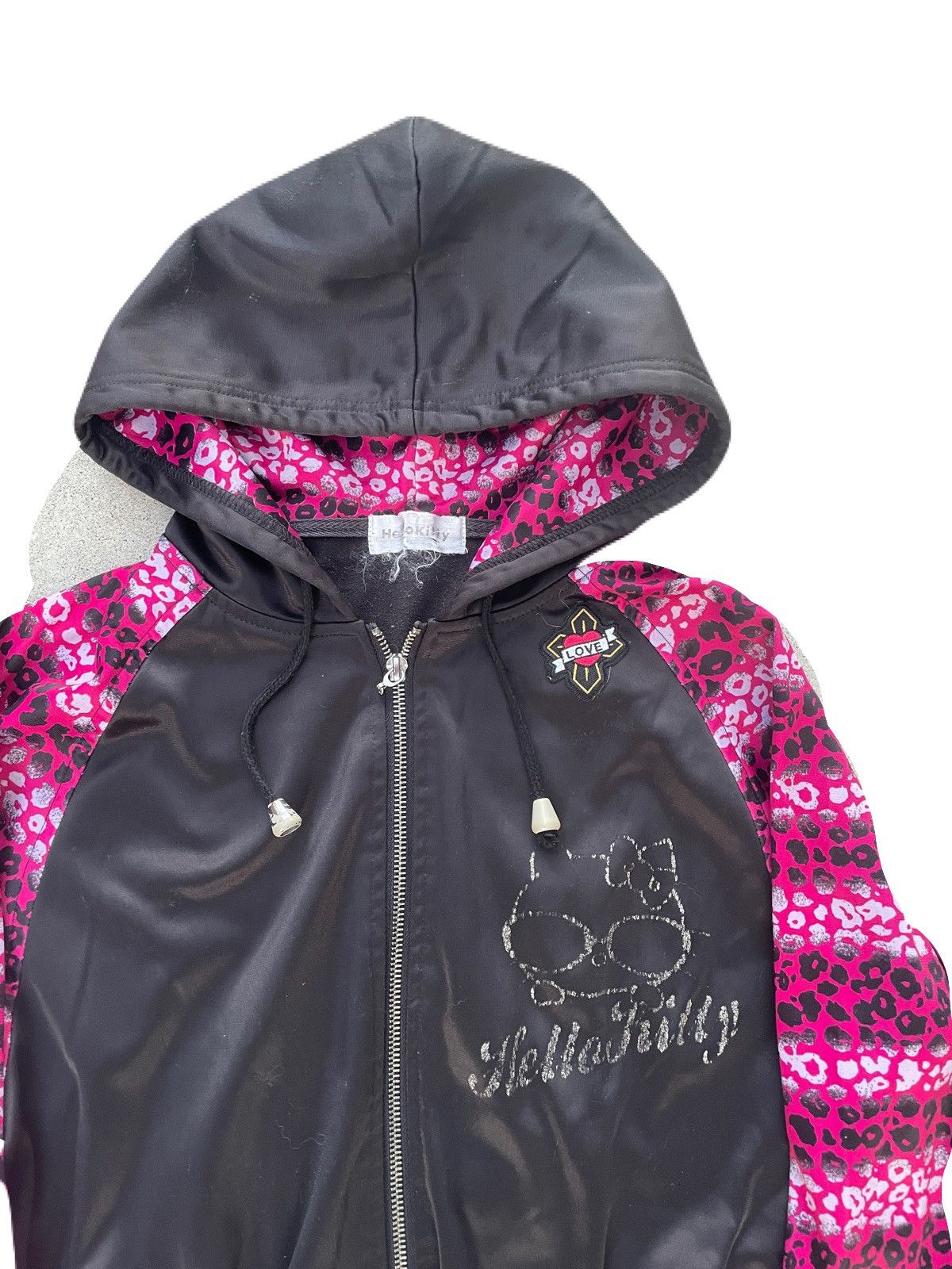 If Six Was Nine 2000s Hello kitty gyaru leopard zip up hoodie Size US S / EU 44-46 / 1 - 5 Thumbnail