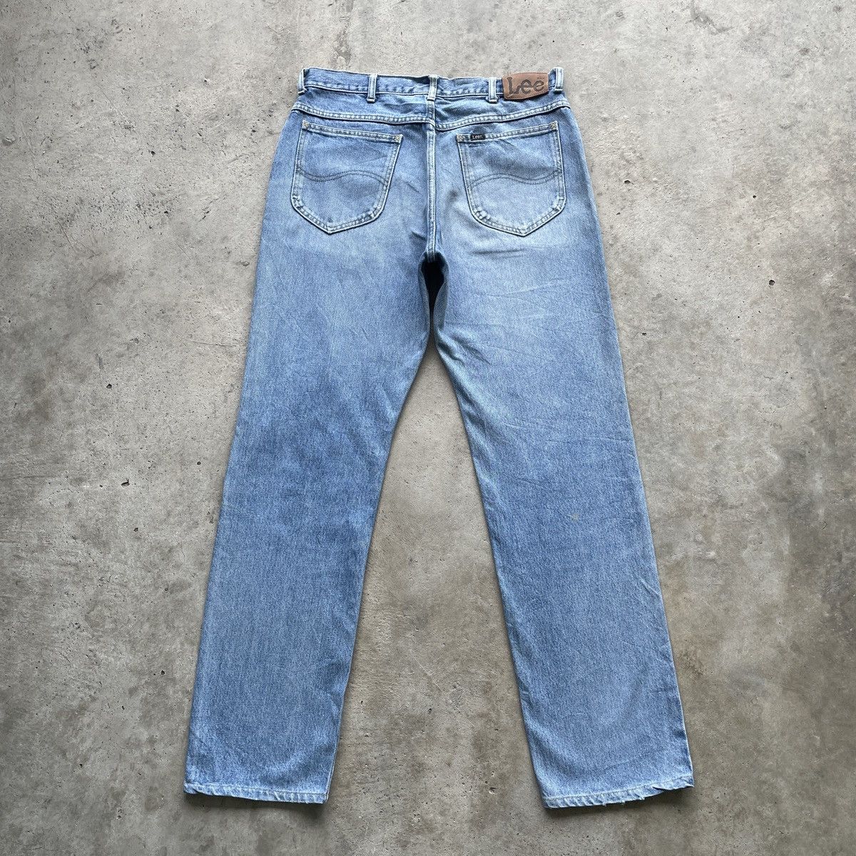 Japanese Brand Vintage Lee Japan Distressed Faded Jeans Denim Pants Size US 32 / EU 48 - 11 Thumbnail