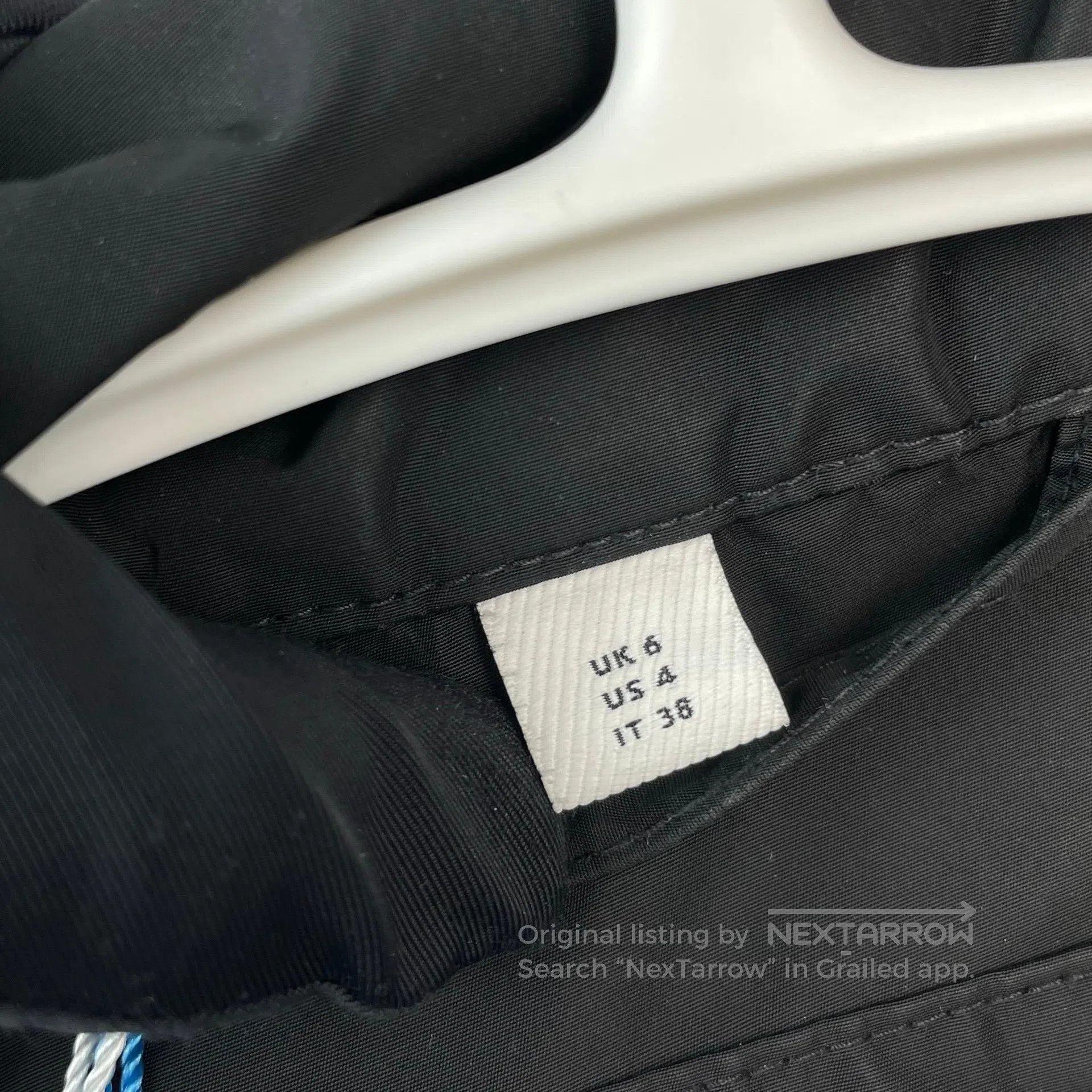 Burberry Burberry Black Letter Print Removable Hooded Windbreaker| Size US M / EU 48-50 / 2 - 6 Thumbnail