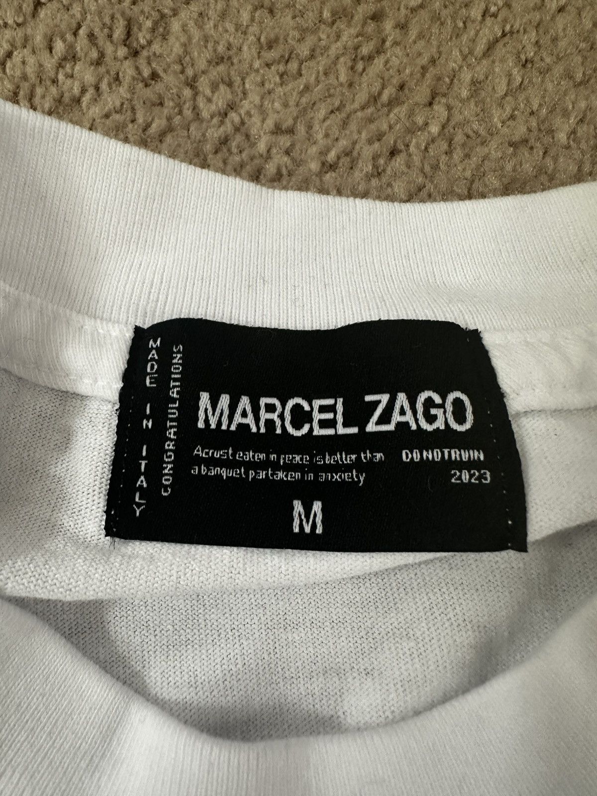 Marcel Zago Marcel Zago Unreleased Chair T Shirt Size US M / EU 48-50 / 2 - 3 Thumbnail
