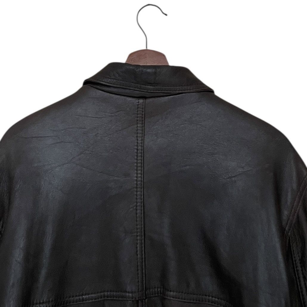 Vintage Vintage Japanese Brand Fence Buster Leather Jacket 1990s Size US M / EU 48-50 / 2 - 8 Thumbnail