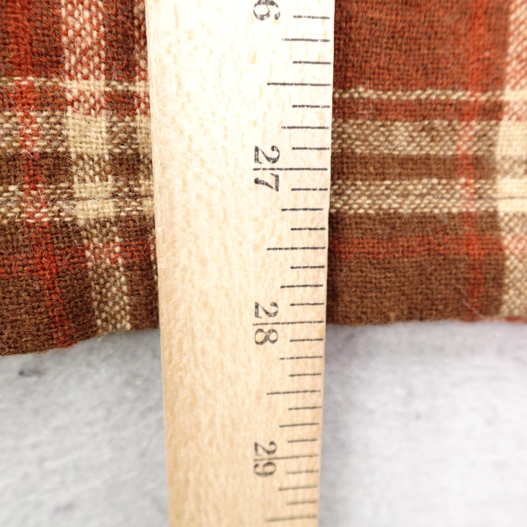 Vintage VINTAGE Aaron Mathew Shirt Mens Medium Brown Wool Blend Corduroy Western 80s Plaid Button-Up Cowboy Mens Size US M / EU 48-50 / 2 - 7 Thumbnail