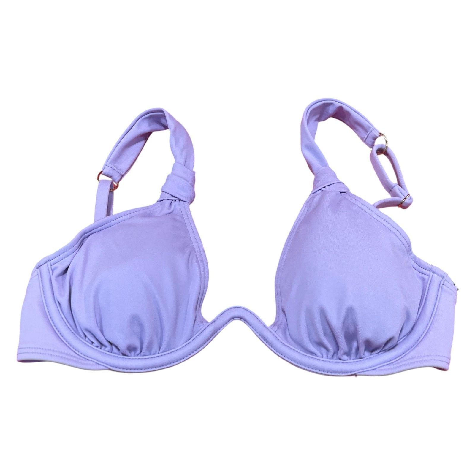 Other Shade & Shore - Women's Knot Detail Continuous Underwire Bik Size ONE SIZE - 3 Thumbnail