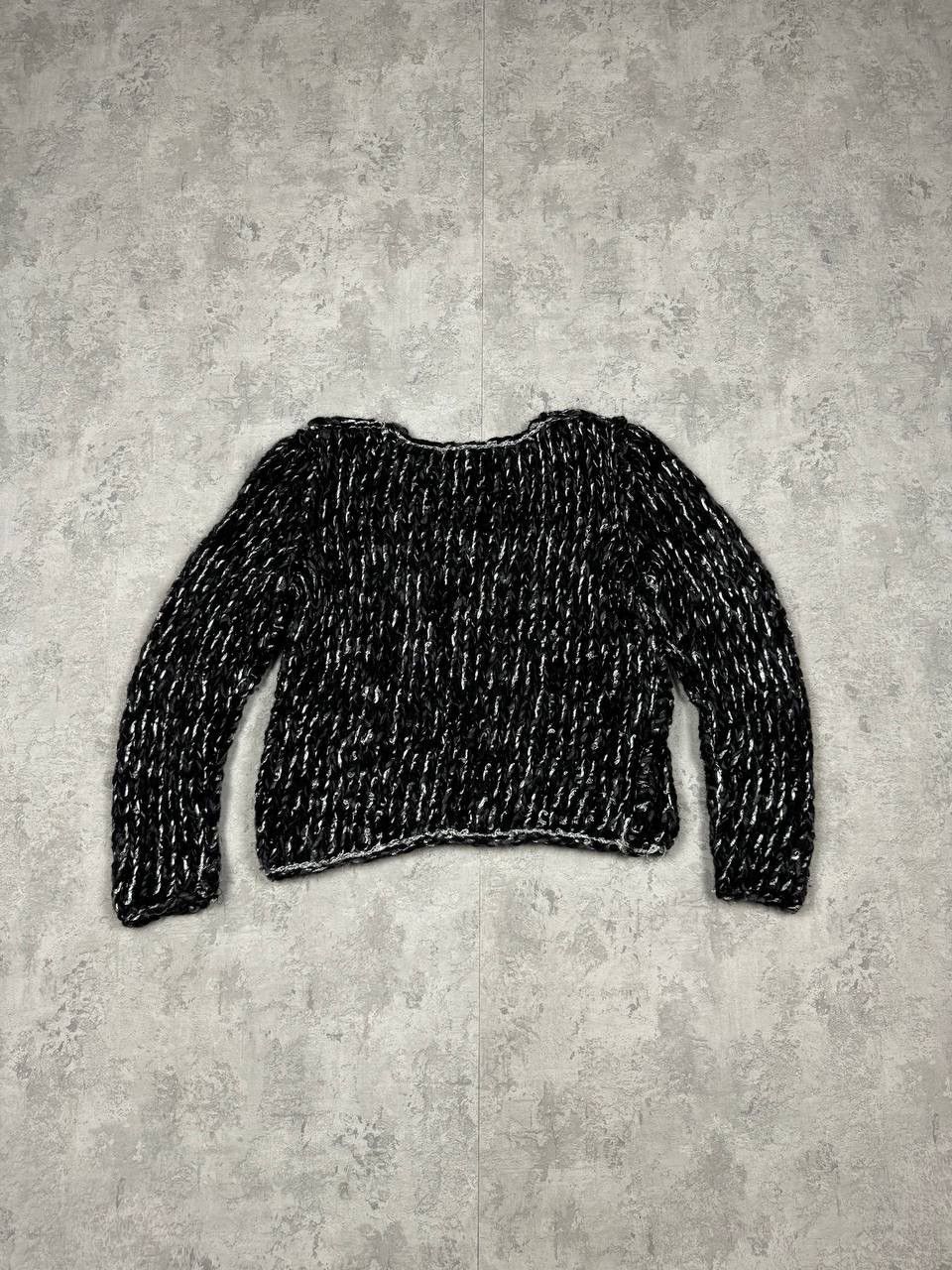 Dolce & Gabbana RARE Dolce & Gabbana Knit Silver Sweater Size M Size M / US 6-8 / IT 42-44 - 8 Thumbnail