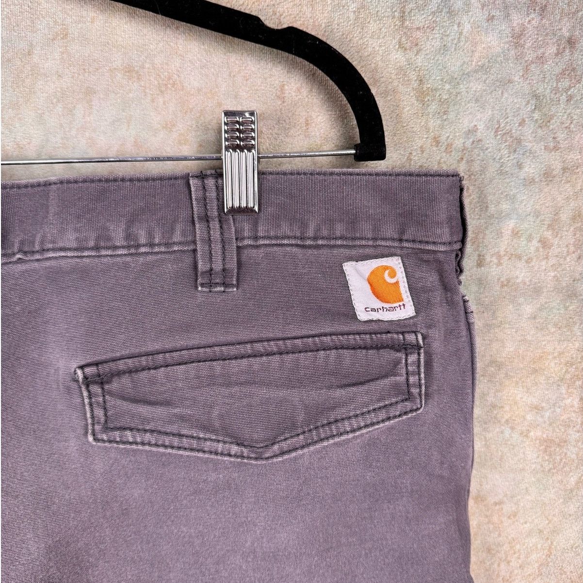 Carhartt × Vintage VTG 90s Carhartt Cargo Shorts Mens Sz 44 Gray Relaxed Fit Size US 44 / EU 60 - 9 Thumbnail