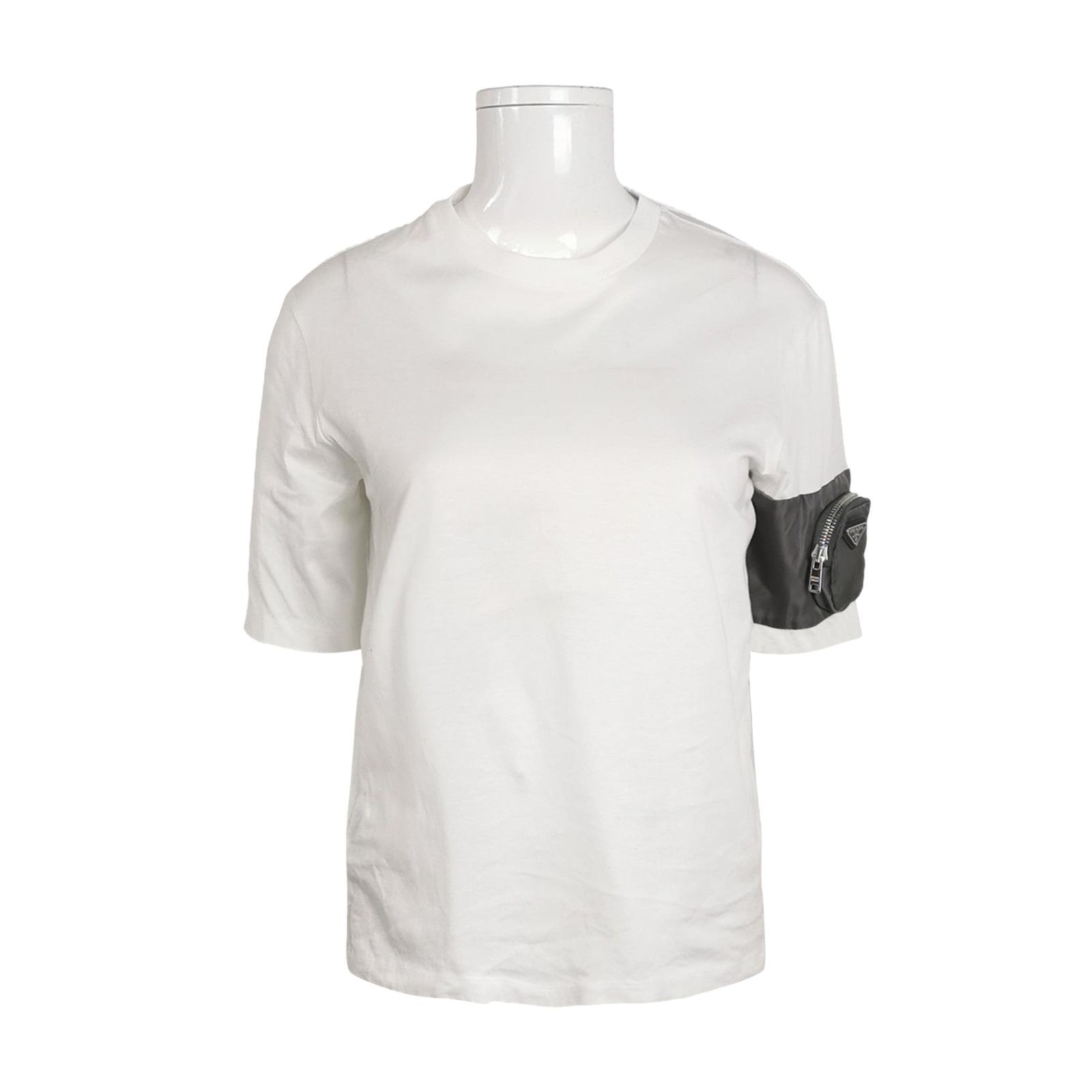 Prada Prada Pouch Sleeve T-Shirt Size S Size US S / EU 44-46 / 1 - 1 Thumbnail