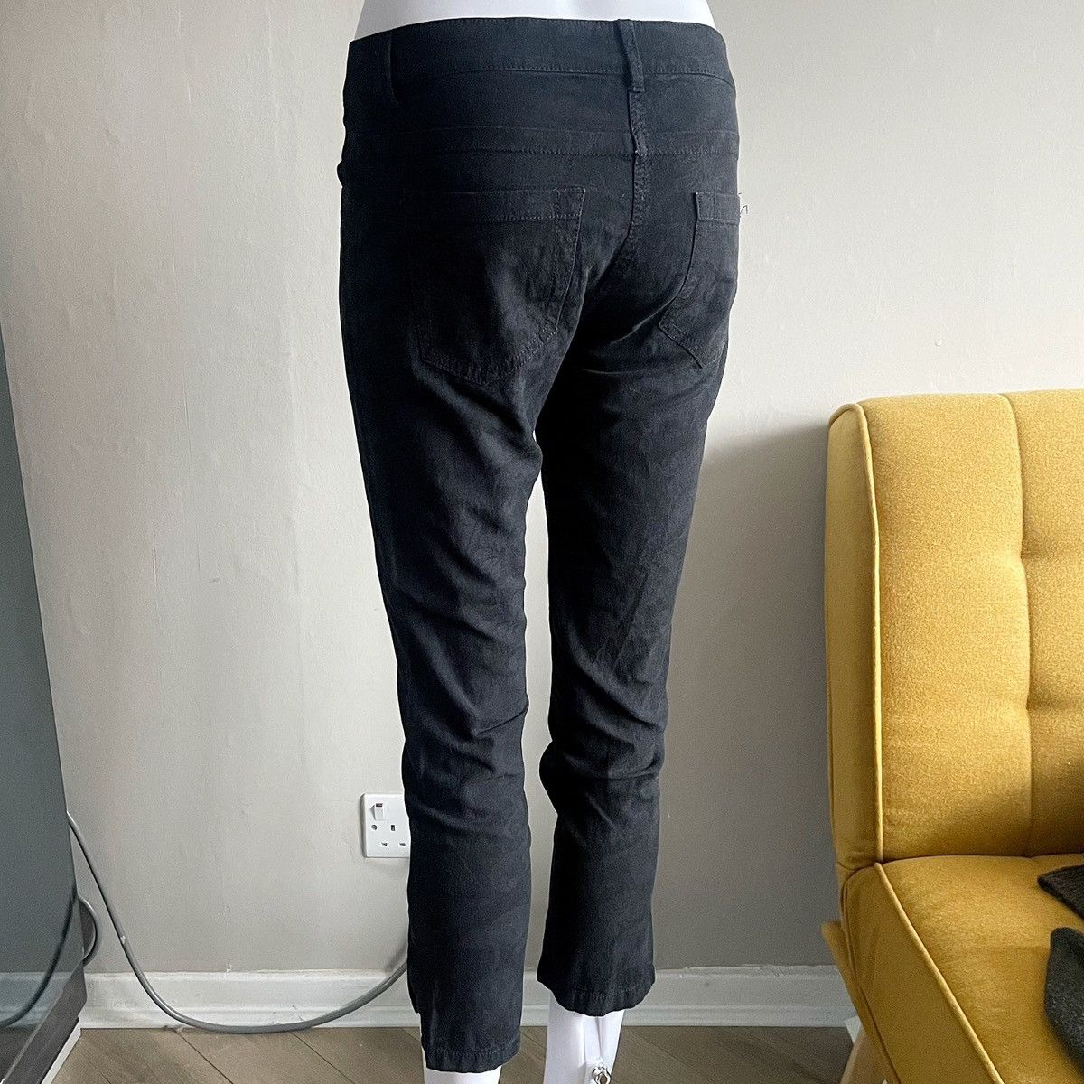Ann Demeulemeester Ann Demeulemeester Baroque Noir Trousers Size 26" / US 2 / IT 38 - 3 Thumbnail