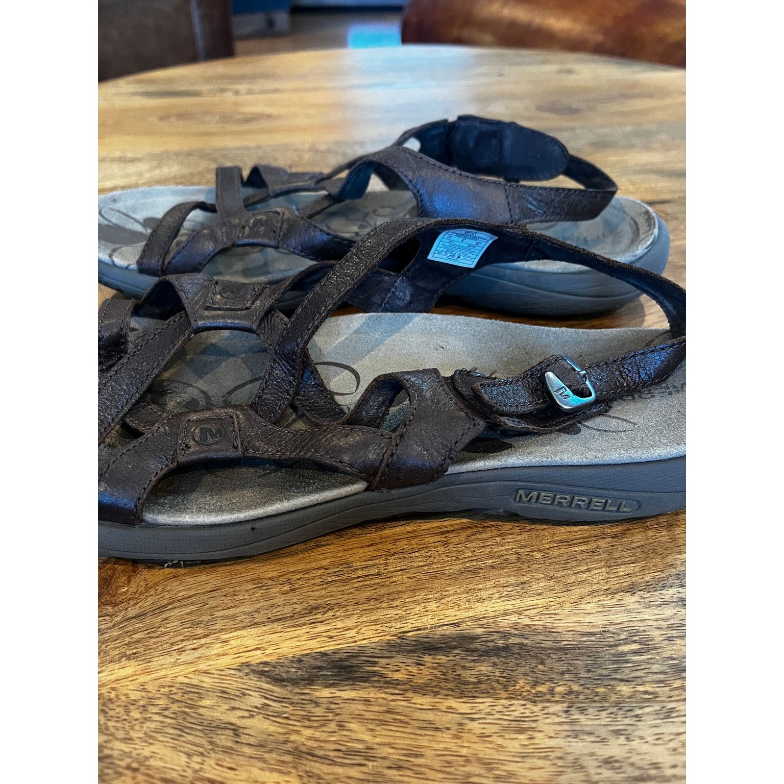 Merrell Merrell Agave 2 Lavish Leather Sandal Bracken Women's US 11 Size US 11 / IT 41 - 5 Thumbnail