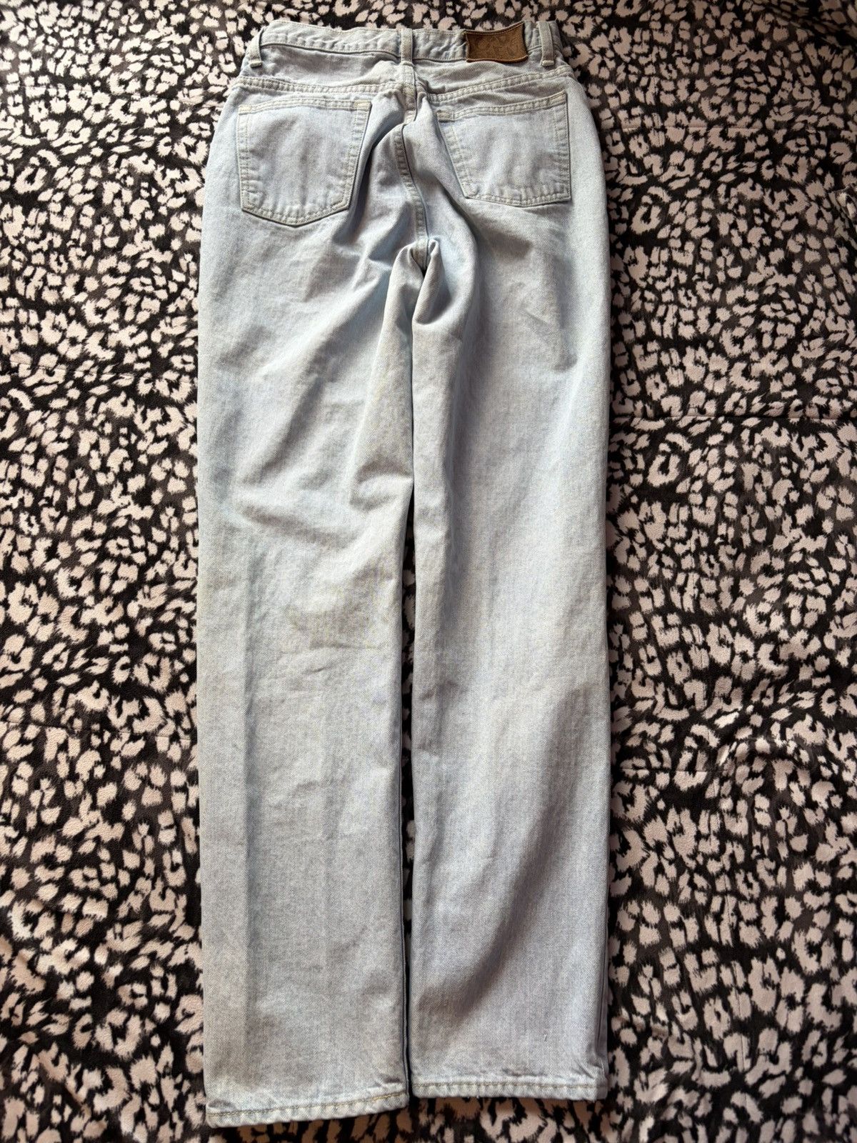 Japanese Brand Vintage Code Bleu Japanese light wash denim jeans Size 36" / US 14 / IT 50 - 3 Thumbnail