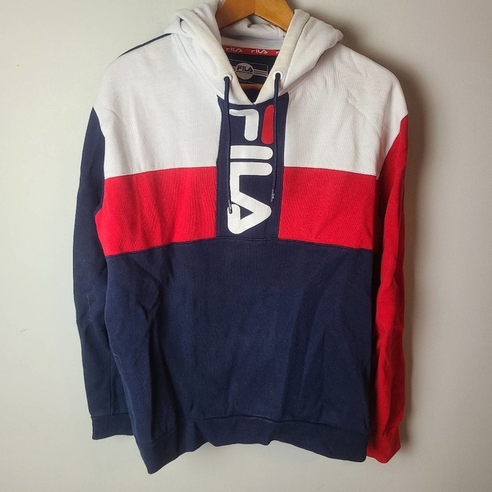 Fila Fila Colorblock Pullover Hoodie - L Size US L / EU 52-54 / 3 - 6 Thumbnail
