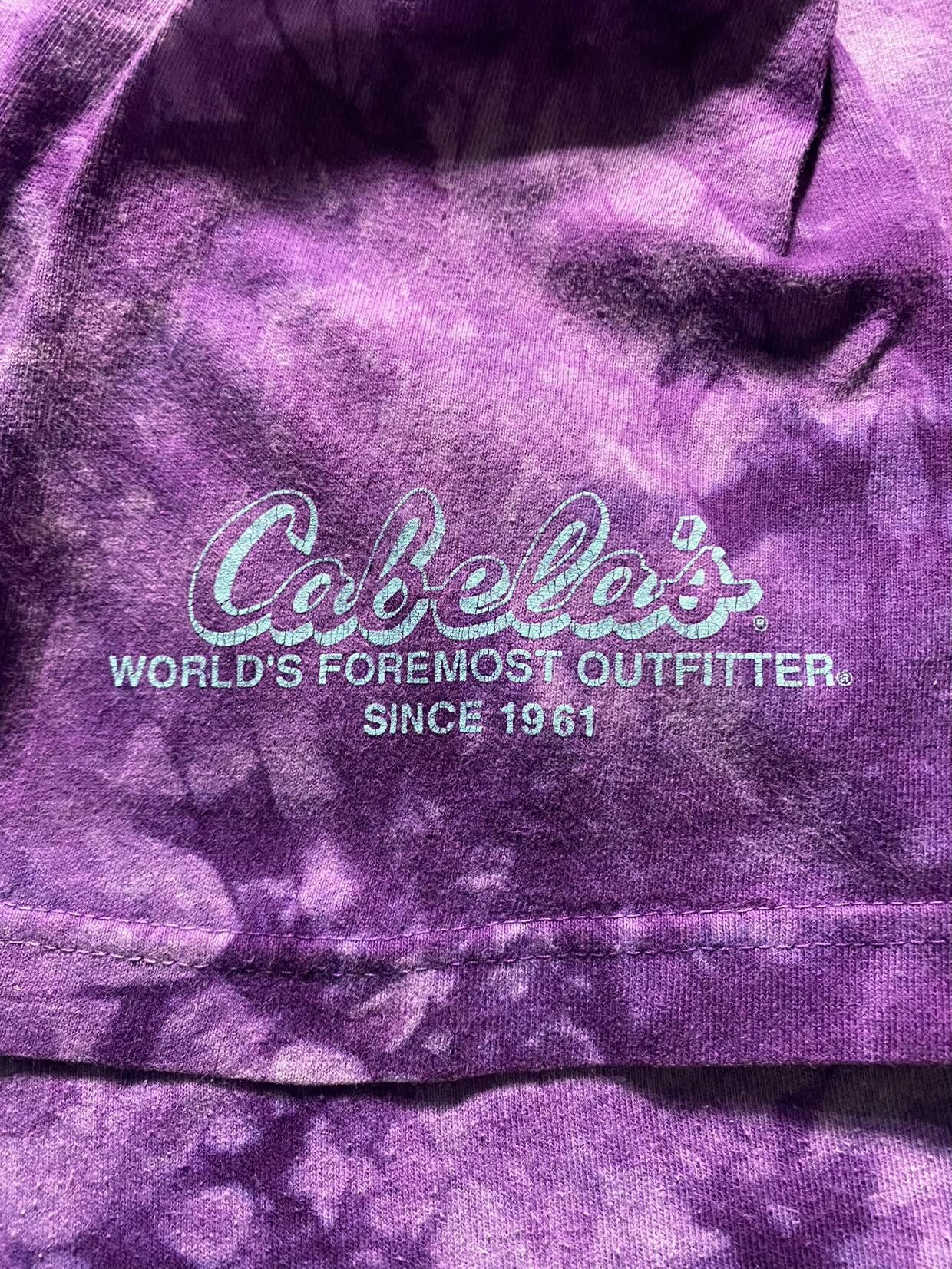 Cabelas Tropical Frog Cabelas 1998 Tie Dye Purple Size US L / EU 52-54 / 3 - 10 Thumbnail