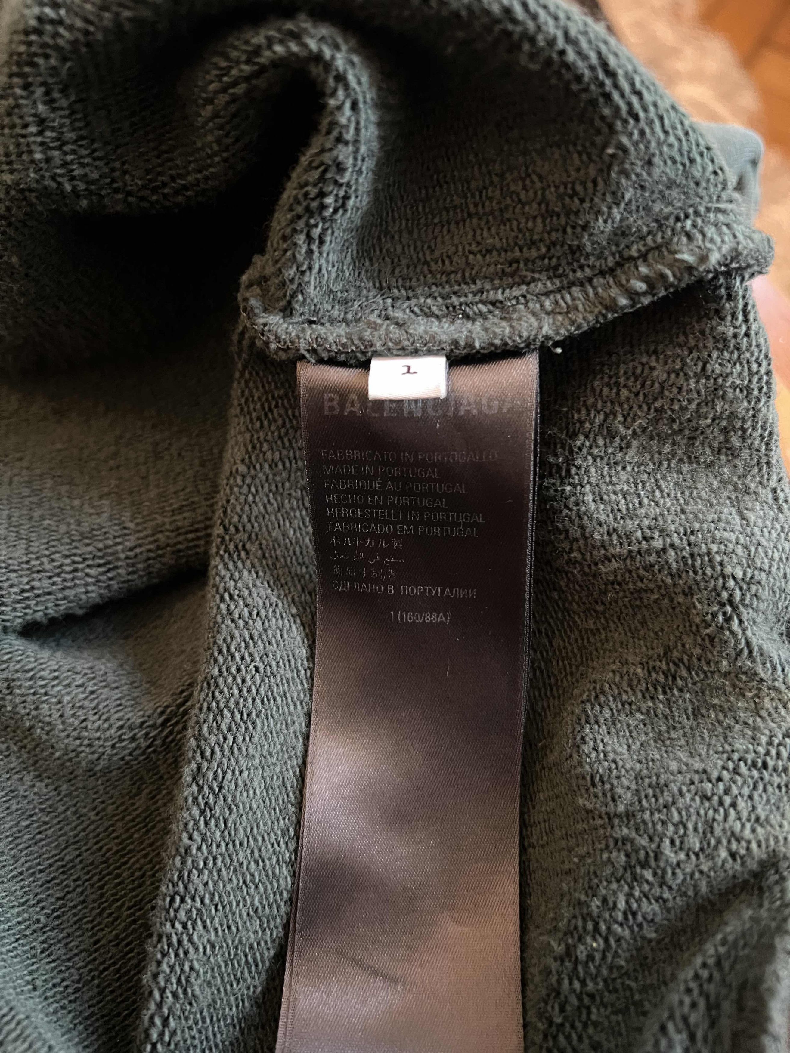 Balenciaga Balenciaga Adidas Hoodie Green Size US S / EU 44-46 / 1 - 4 Thumbnail
