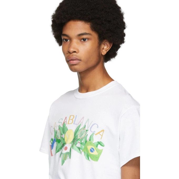 Casablanca 1st Collection (2018 Archive) Tennis Club Tee Size US L / EU 52-54 / 3 - 6 Thumbnail