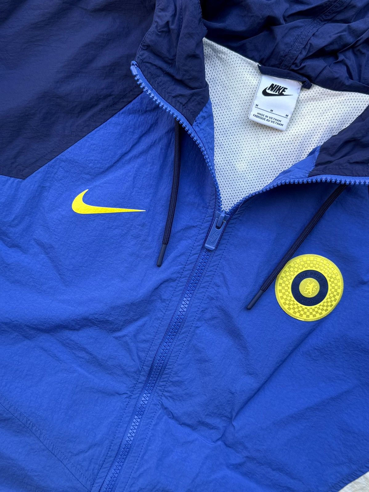 Nike Nike Y2K Chelsea Track Soccer Nylon Blokecore Drill Jacket Size US M / EU 48-50 / 2 - 5 Thumbnail