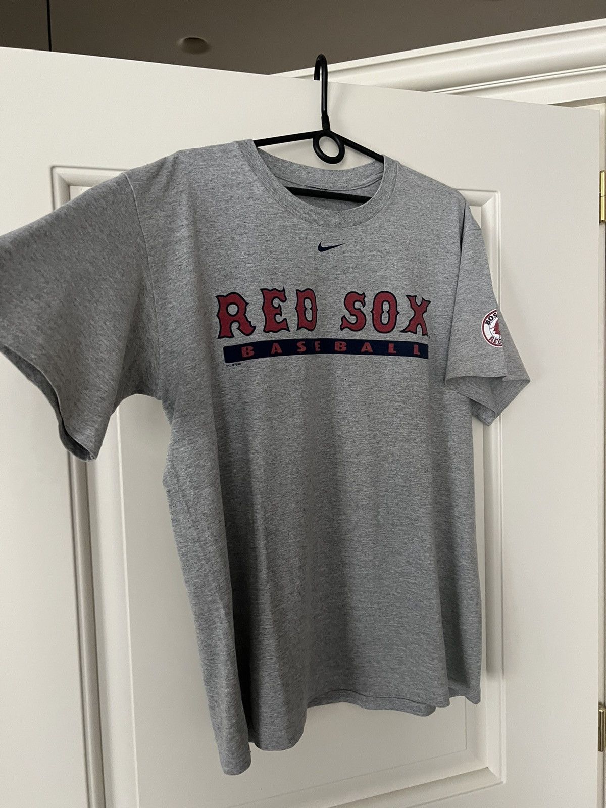 Nike Vintage Nike Red Sox Baseball Tee 2002 Size US L / EU 52-54 / 3 - 9 Thumbnail