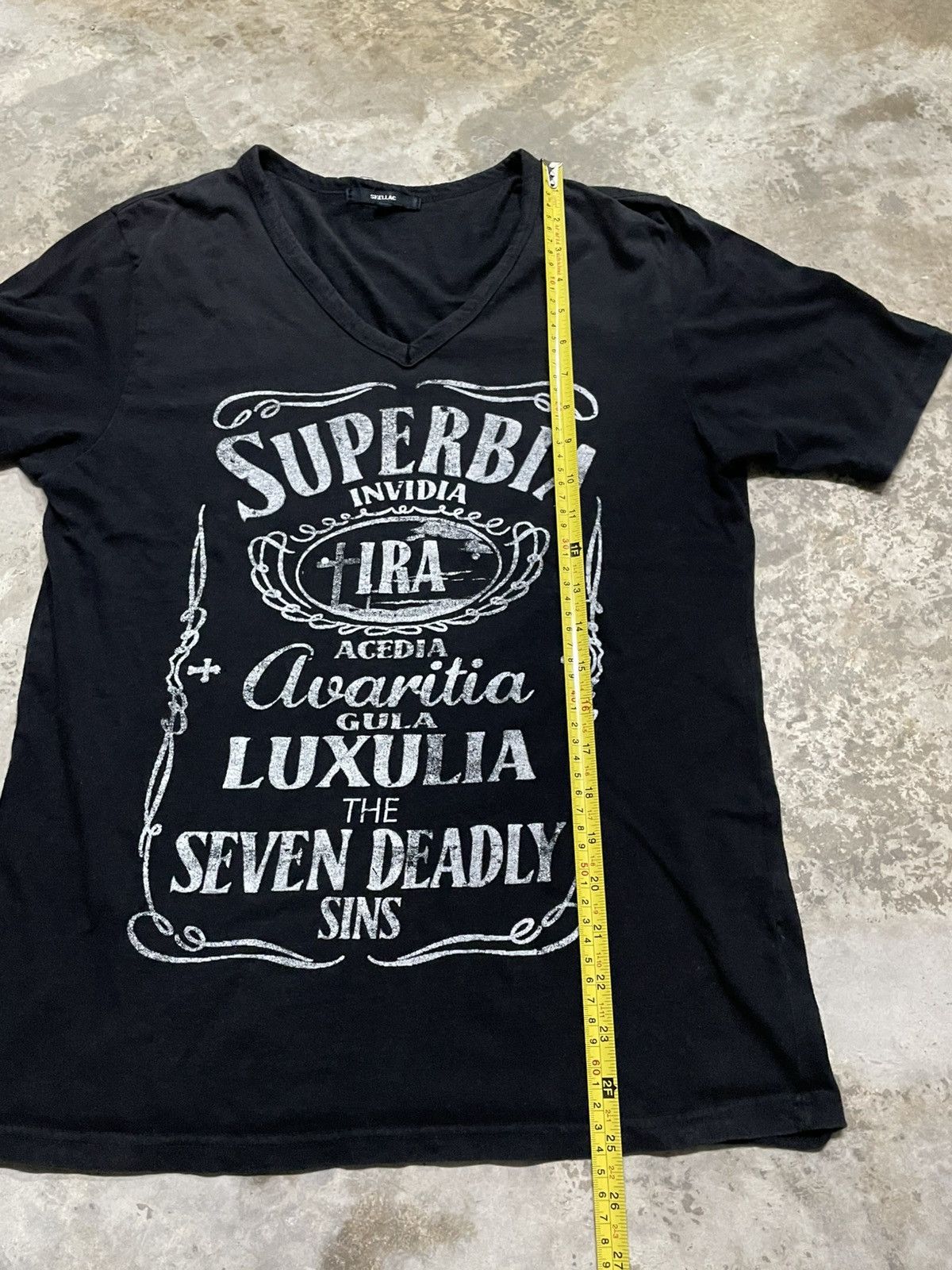 Shellac 2000s Shellac - The Seven Deadly Sins Tee Size US S / EU 44-46 / 1 - 3 Thumbnail