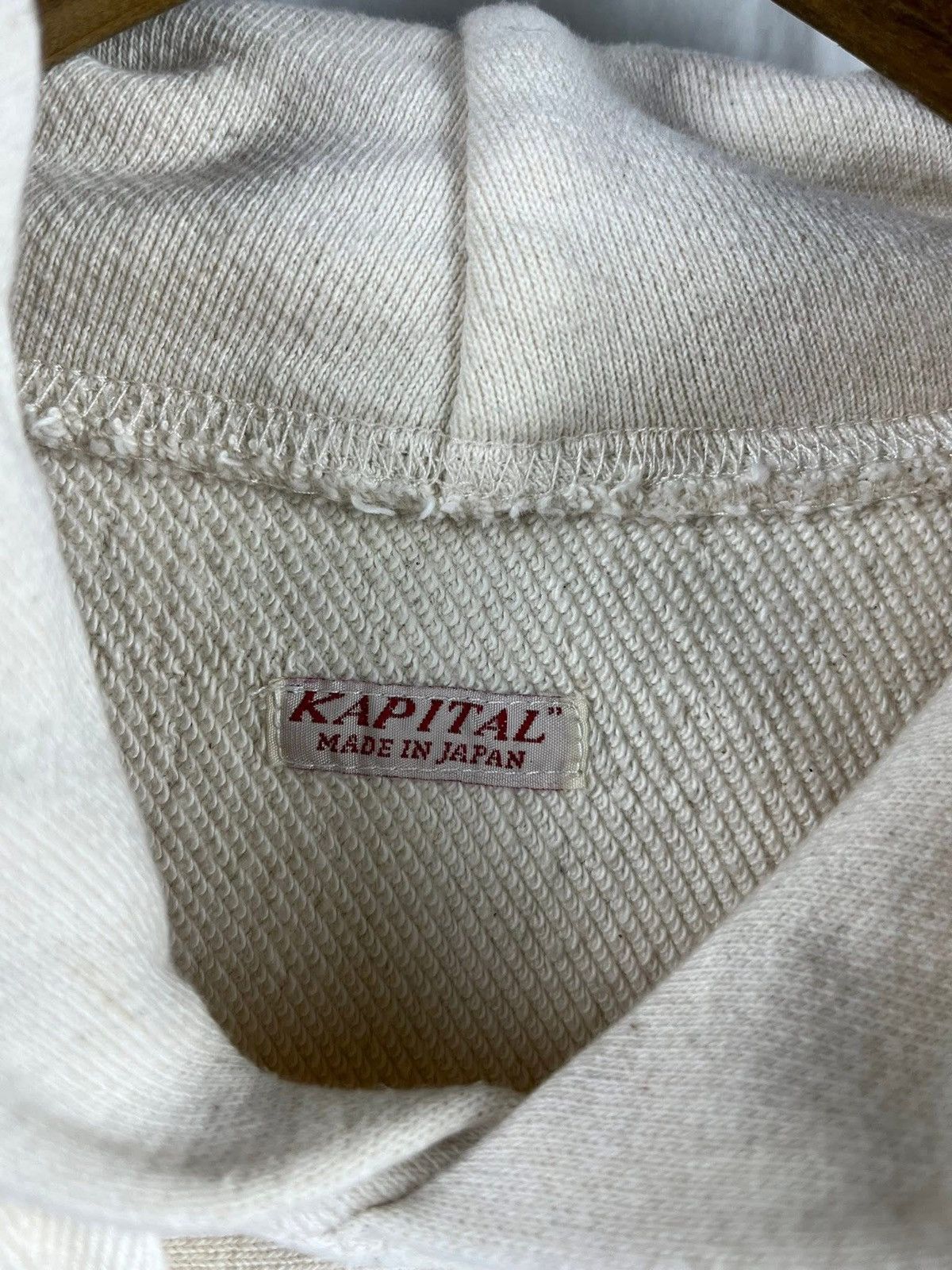 Kapital Kapital Rain Smiley Face Hoodie Sweatshirt. Size US L / EU 52-54 / 3 - 12 Thumbnail