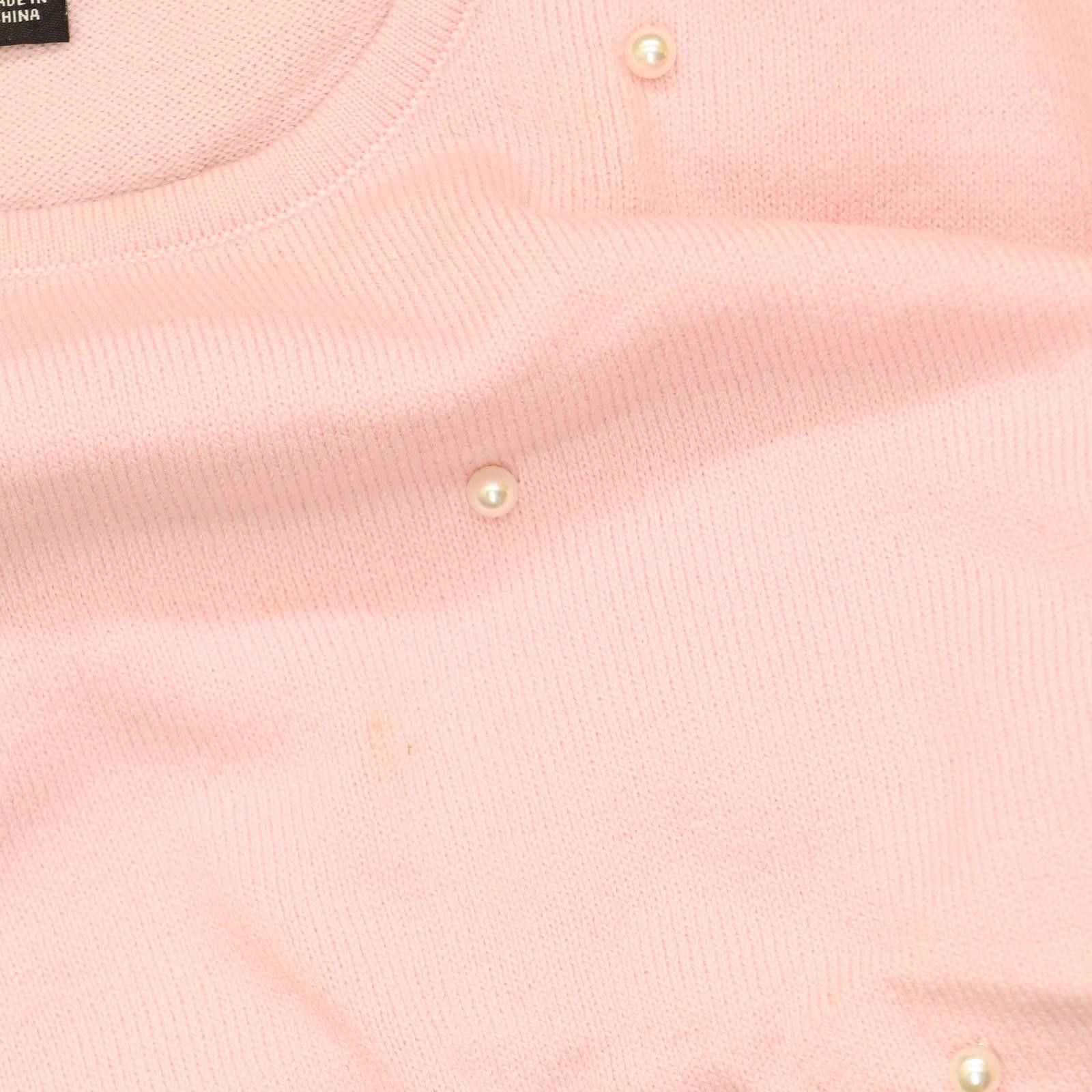 Attitudes by Renee Attitudes By Renee Neck Pullover Sweater Pink Lemonade M Size M / US 6-8 / IT 42-44 - 5 Thumbnail