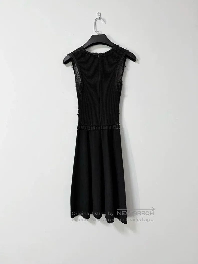 Valentino Valentino Knitted lace mesh skirt| Size M / US 6-8 / IT 42-44 - 3 Thumbnail