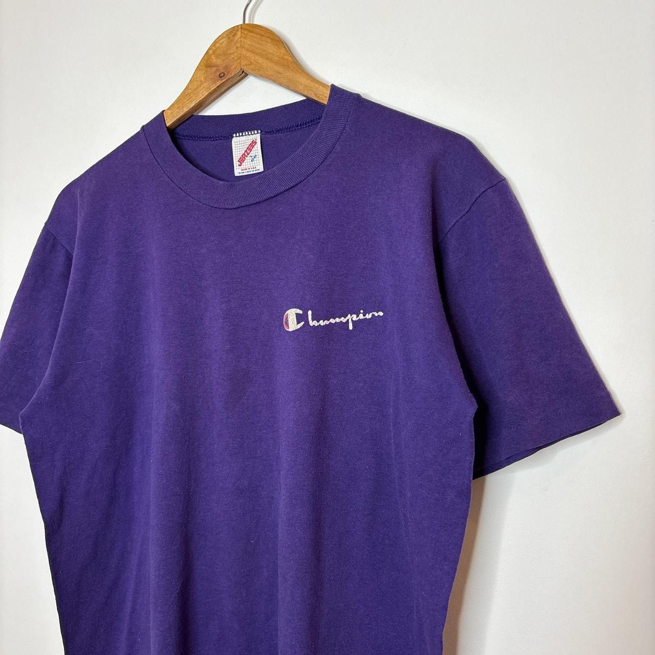 Champion Vintage 1990s Boot Champion Tee Shirt Size US L / EU 52-54 / 3 - 2 Thumbnail
