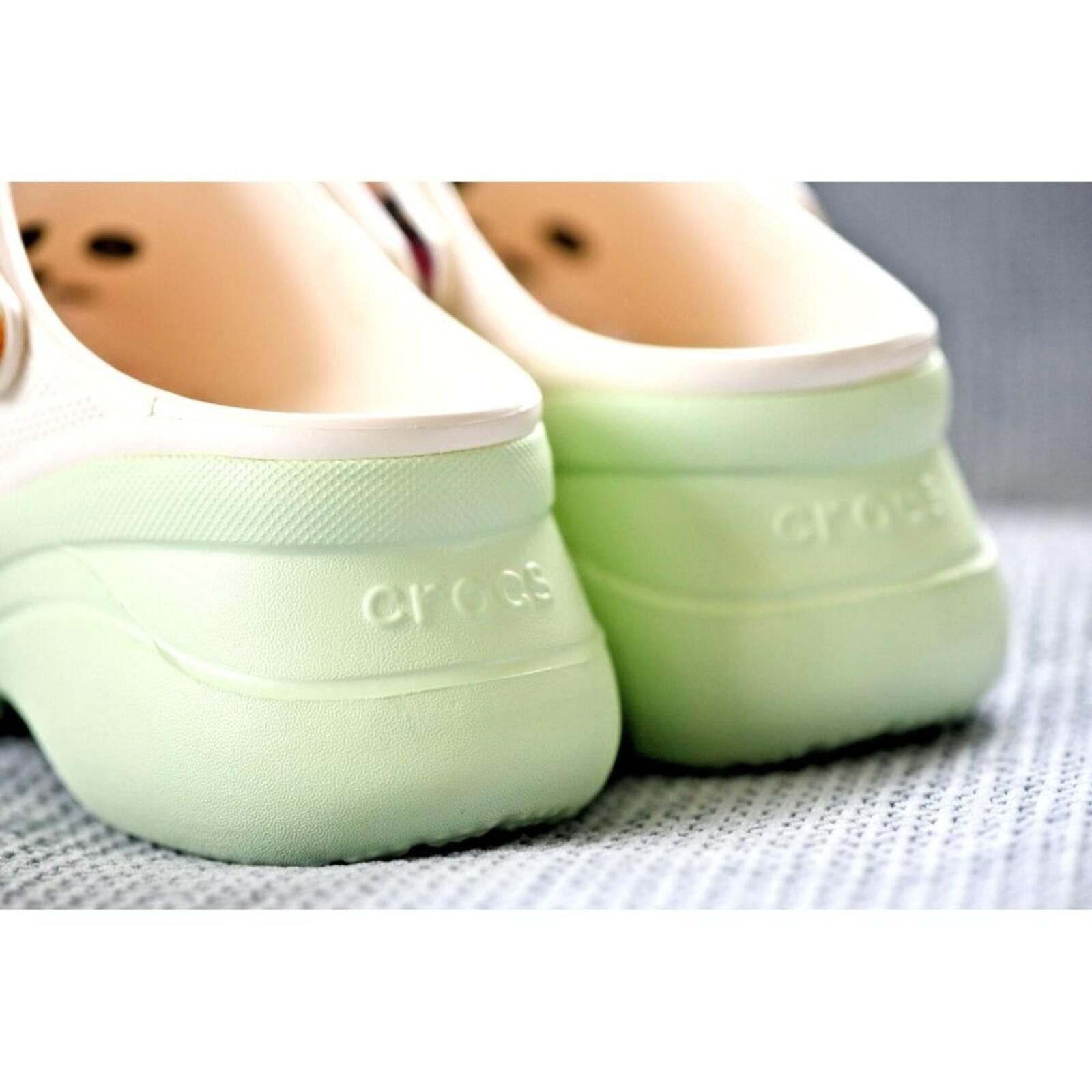 Crocs Crocs Bae Wildflower Clog Classic Woman | Beige/Green Size US 9 / IT 39 - 11 Thumbnail