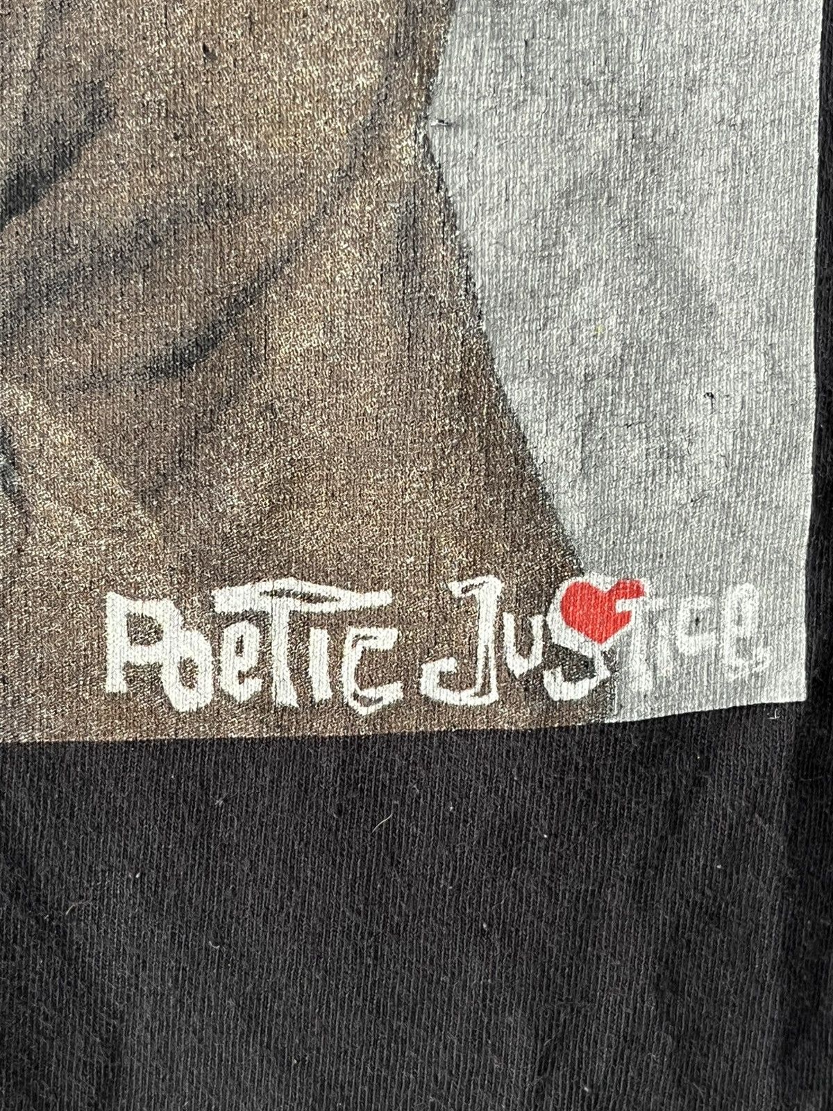 Rap Tees 2Pac Poetic Justice Rap tee t- shirt 00’s Size US XL / EU 56 / 4 - 5 Thumbnail