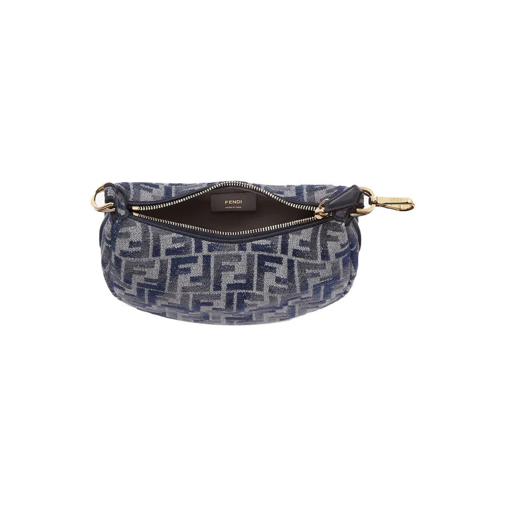 Fendi o1s1wg111025 Size: OS / Graphy Hobo Bag in Blue Size ONE SIZE - 2 Thumbnail