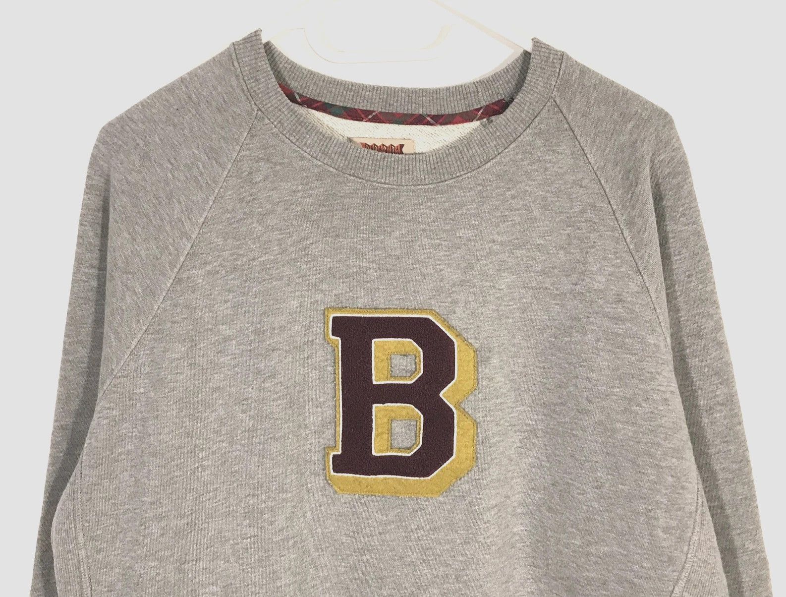 Baracuta Baracuta Sweatshirt Big Embroidered Logo Men’s S Gray Size US S / EU 44-46 / 1 - 3 Thumbnail