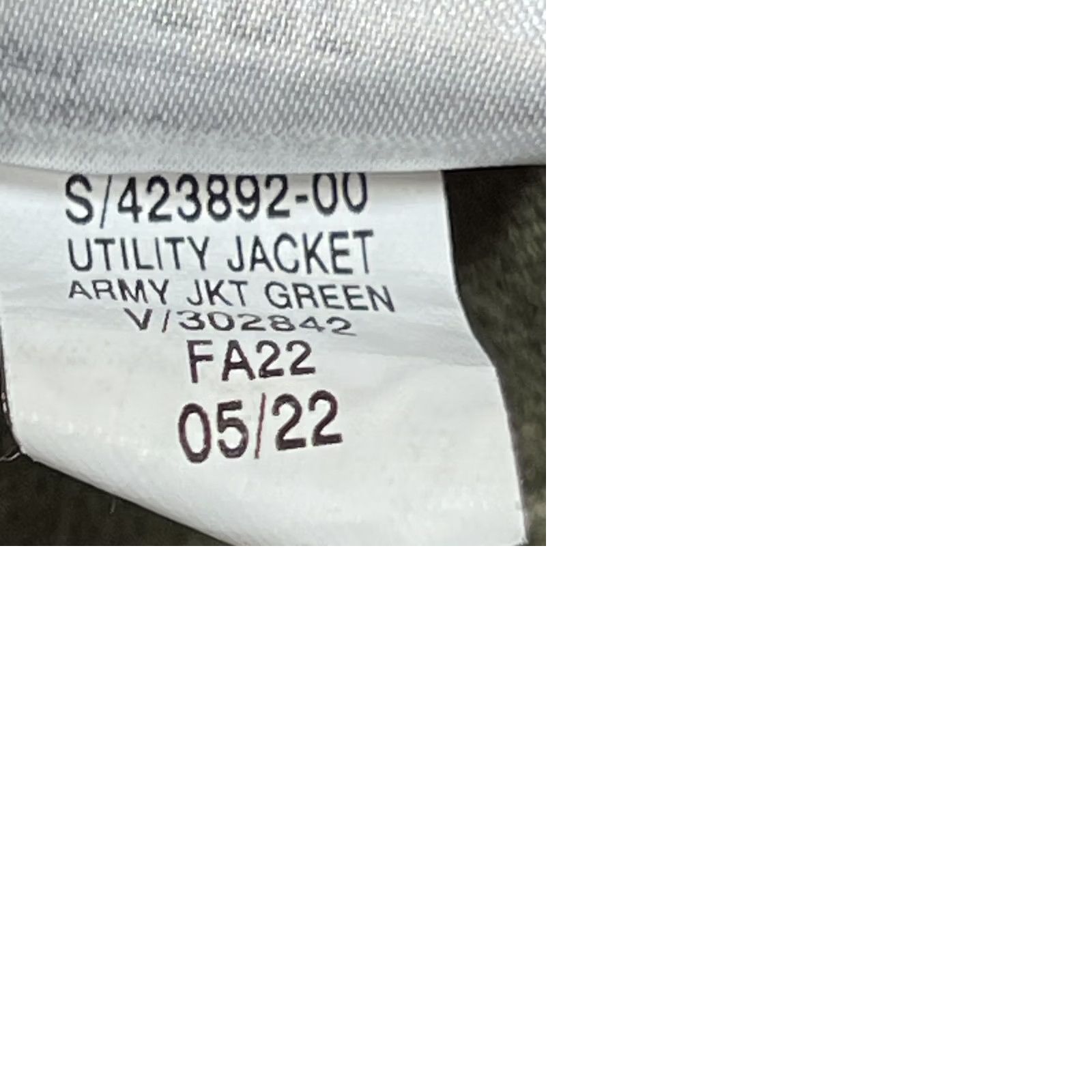 Gap GAP Women's Army Green Utility Jacket Full Zip Snap Drawstring Waist L Size L / US 10 / IT 46 - 9 Thumbnail