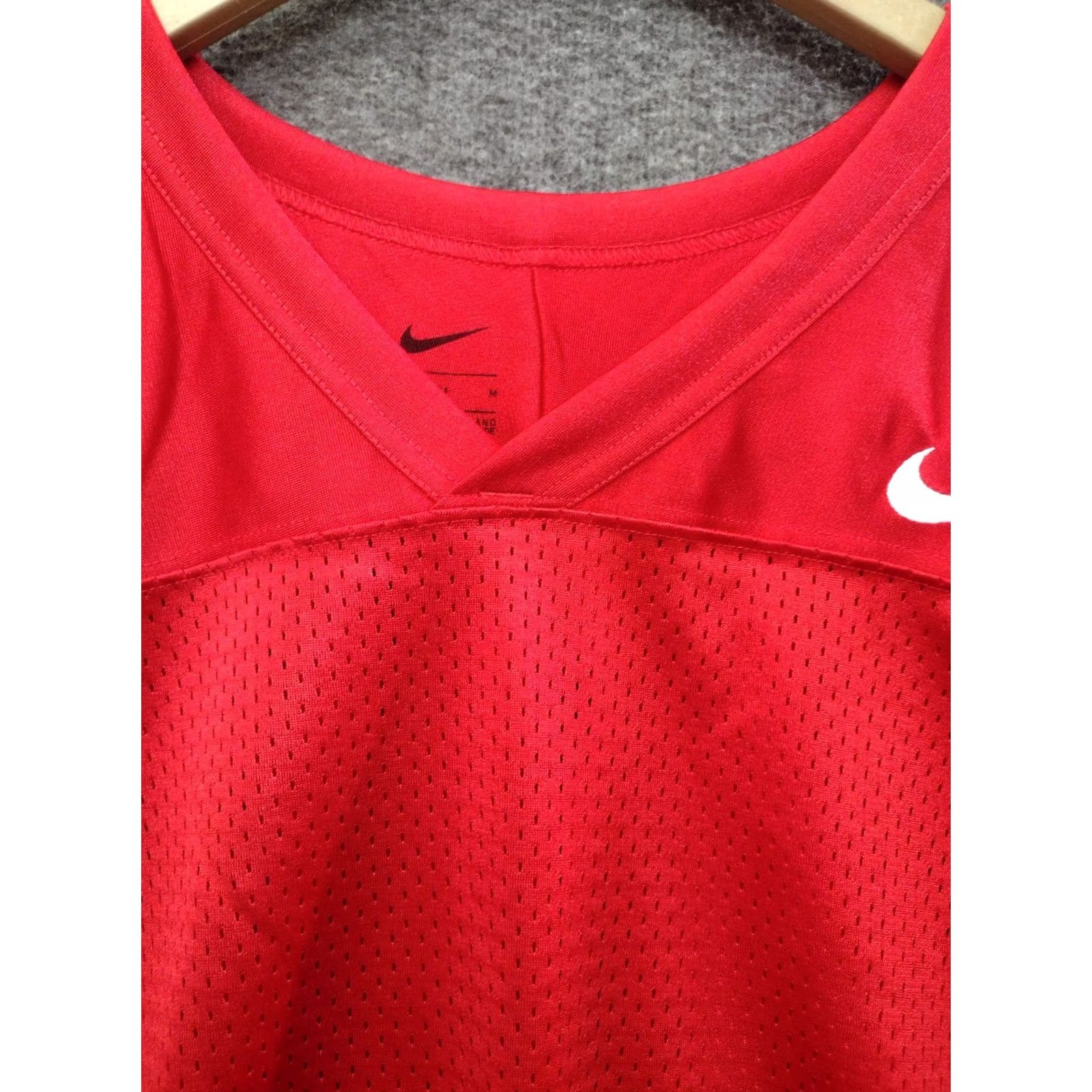 Nike Nike Practice Jersey Football Men’s Solid Red Size M A05149-657 Size US M / EU 48-50 / 2 - 3 Thumbnail
