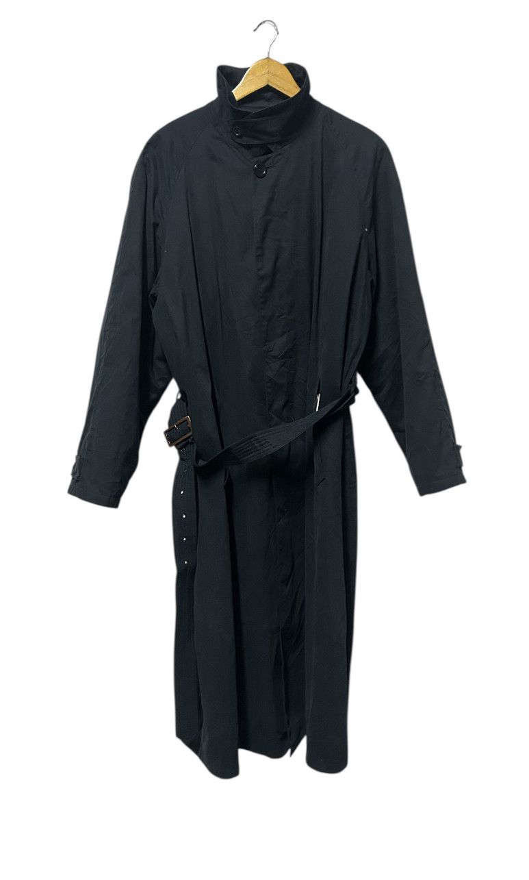 Giorgio Armani Giorgio Armani Long Trench Jacket Navy Blue Size US L / EU 52-54 / 3 - 2 Thumbnail
