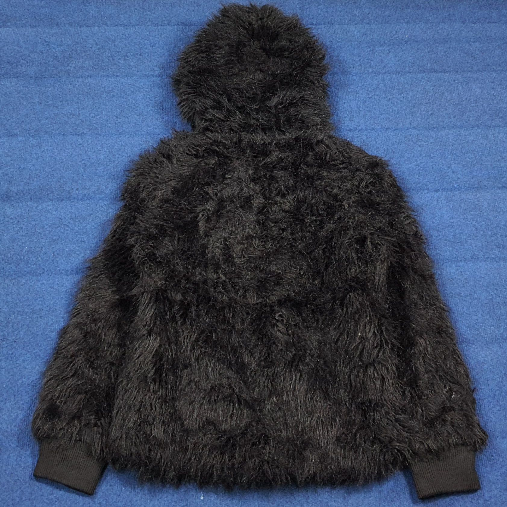 Vintage Glad News Japan Shaggy Faux Fur Hoodie Jacket C306N5 Size US S / EU 44-46 / 1 - 3 Thumbnail
