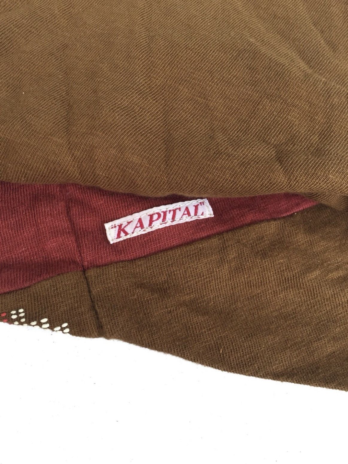 Kapital GRAIL🔥Kapital Triangle Two Tones Warm Twist Snood Size ONE SIZE - 4 Thumbnail