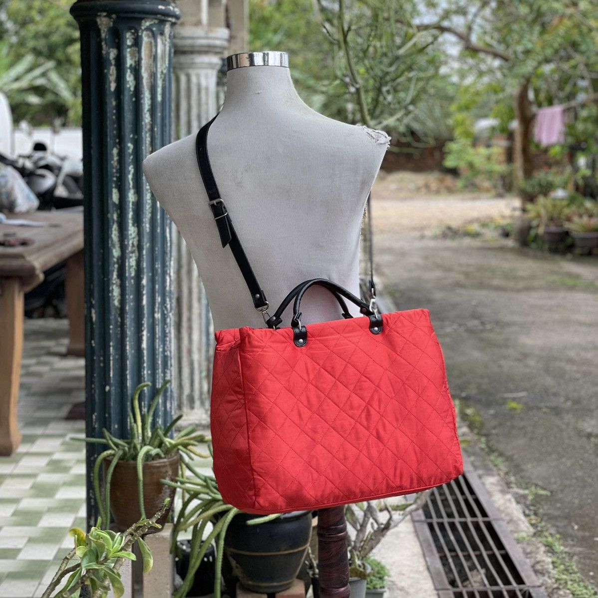 Other Emilio Cavallini Red Weekender Bag/Luggage Size ONE SIZE - 4 Thumbnail