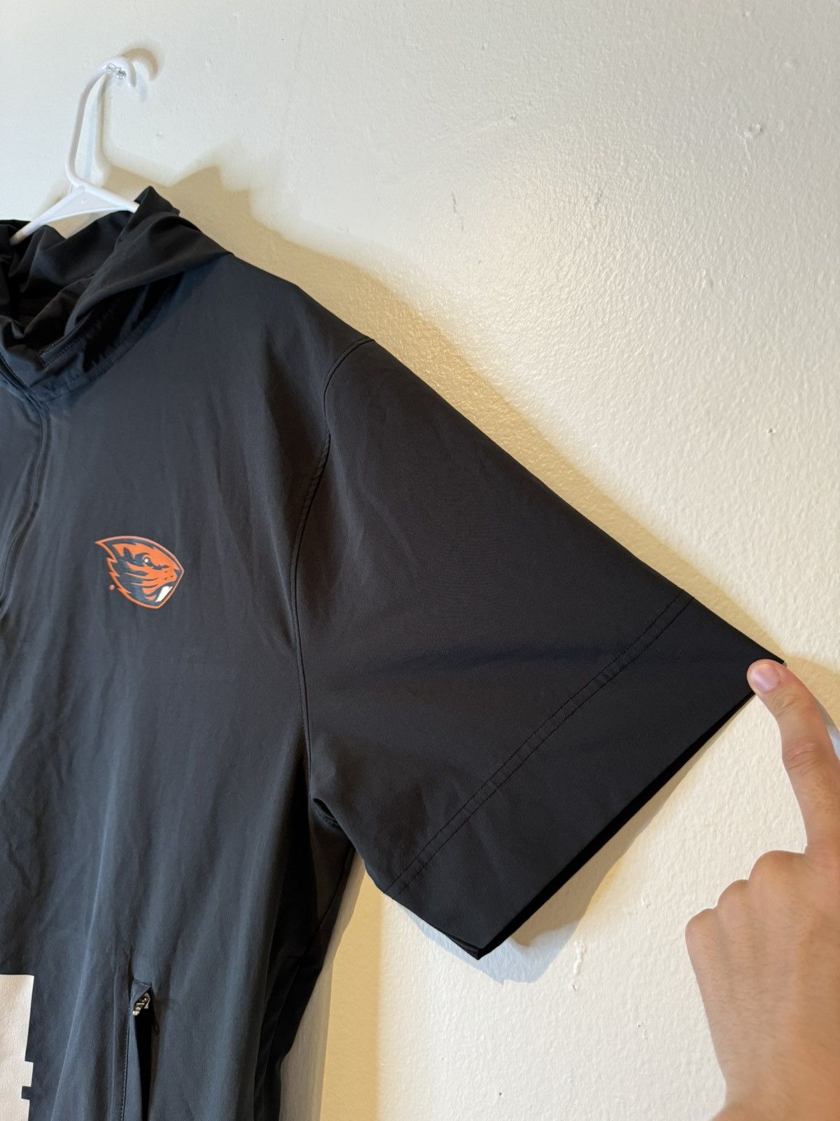 Nike Nike Woven Player Issue HOT Jacket Short-Sleeve Sz L Size US L / EU 52-54 / 3 - 6 Thumbnail