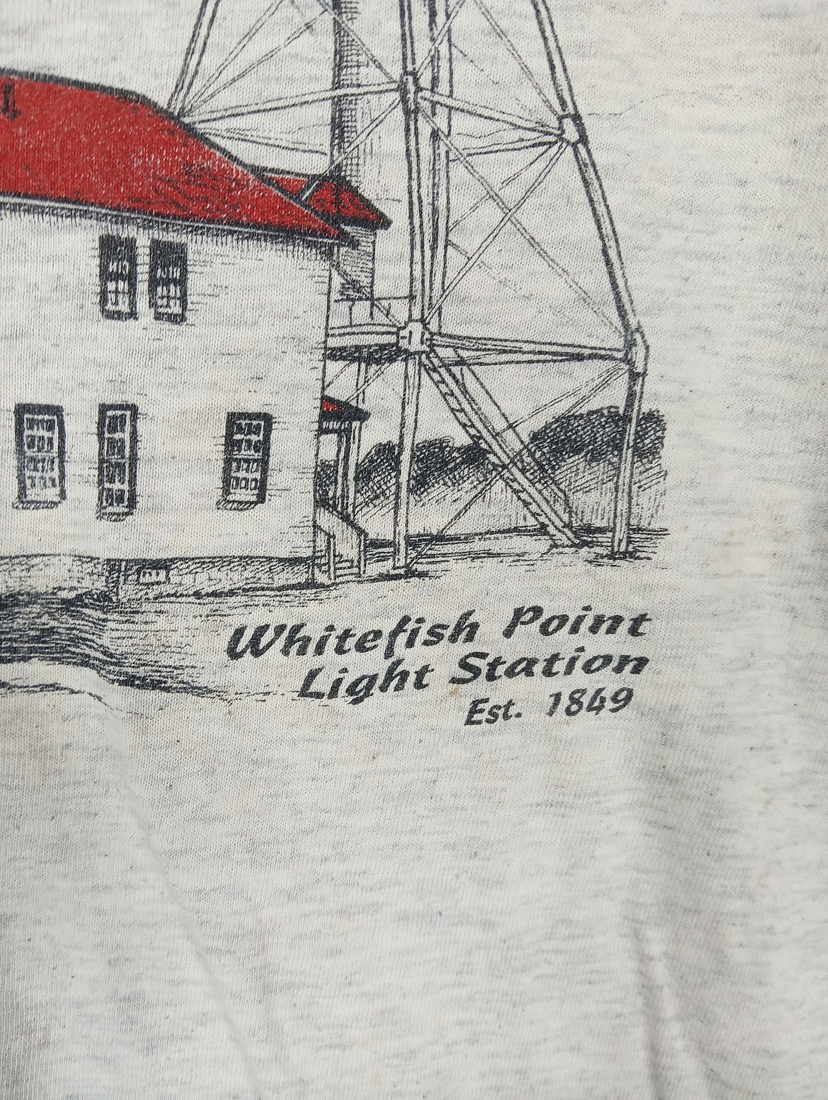 Other VINTAGE WHITEFISH POINT TEE Size US XXL / EU 58 / 5 - 4 Thumbnail