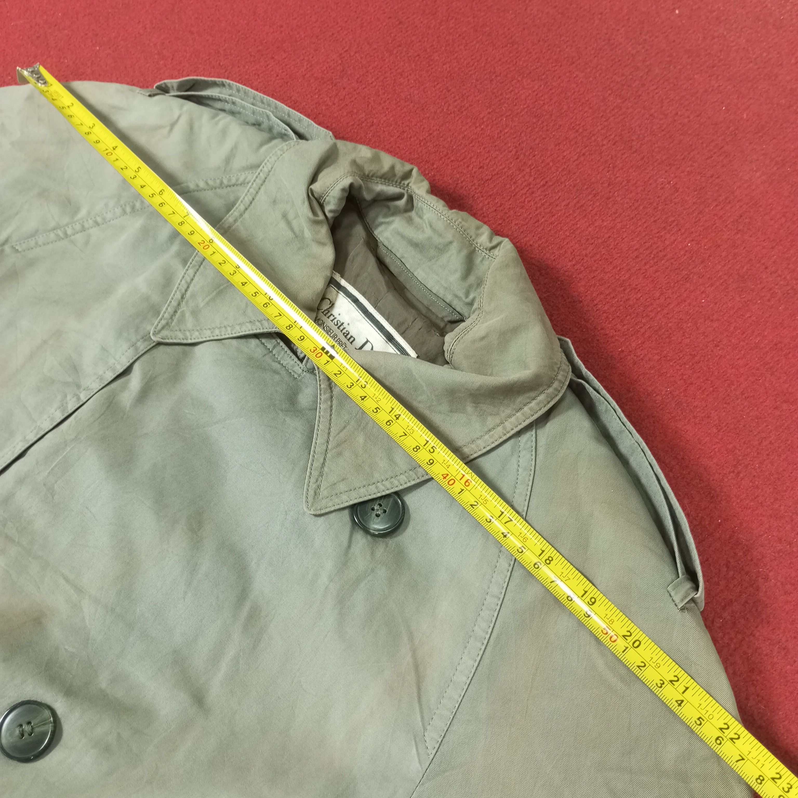 Christian Dior Monsieur Christian Dior Monsieur Fashion Winter Style Trench Jacket Size US L / EU 52-54 / 3 - 11 Thumbnail