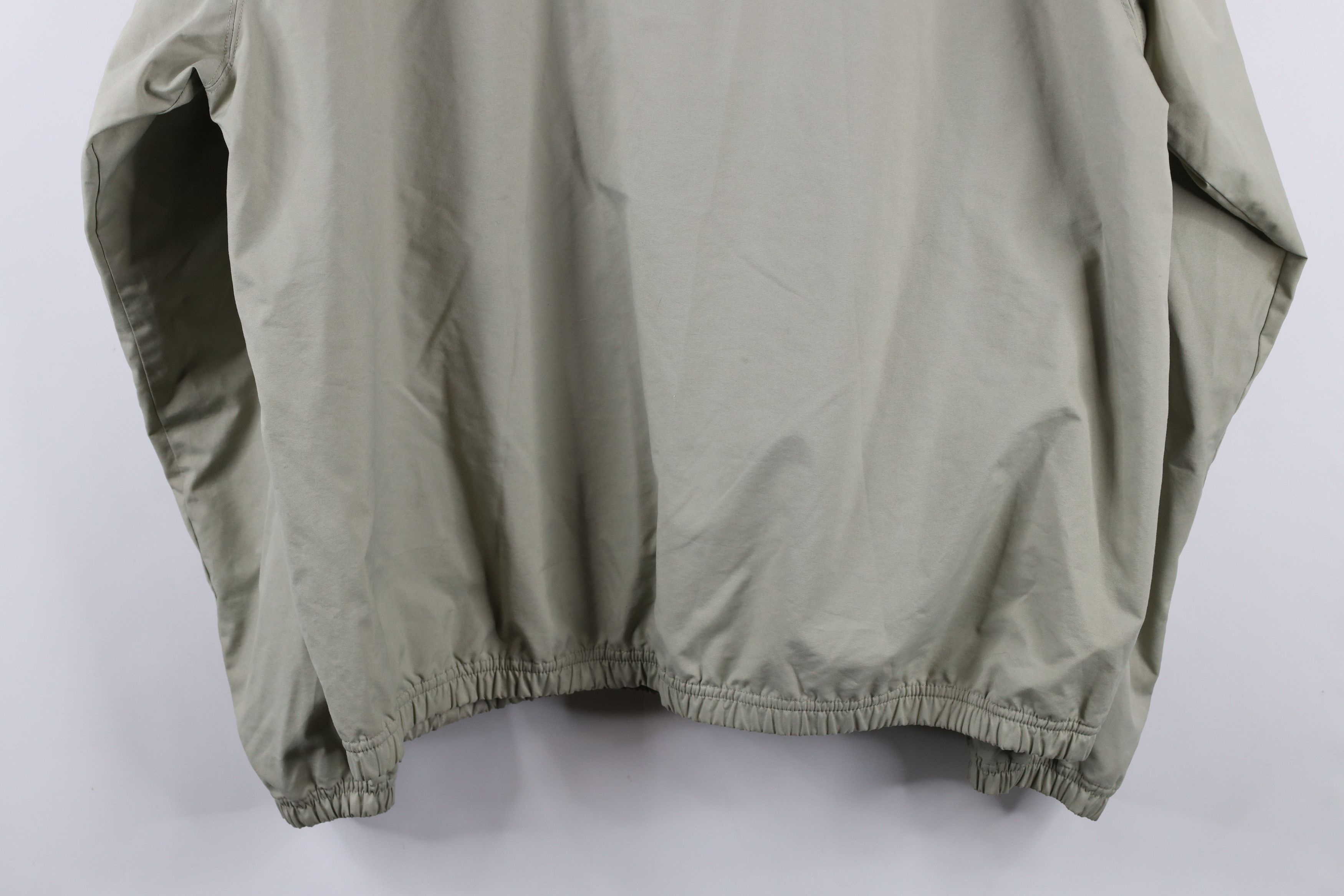 Adidas × Vintage Vintage 90s Adidas Spell Out Lined Windbreaker Jacket Green Size US L / EU 52-54 / 3 - 15 Thumbnail