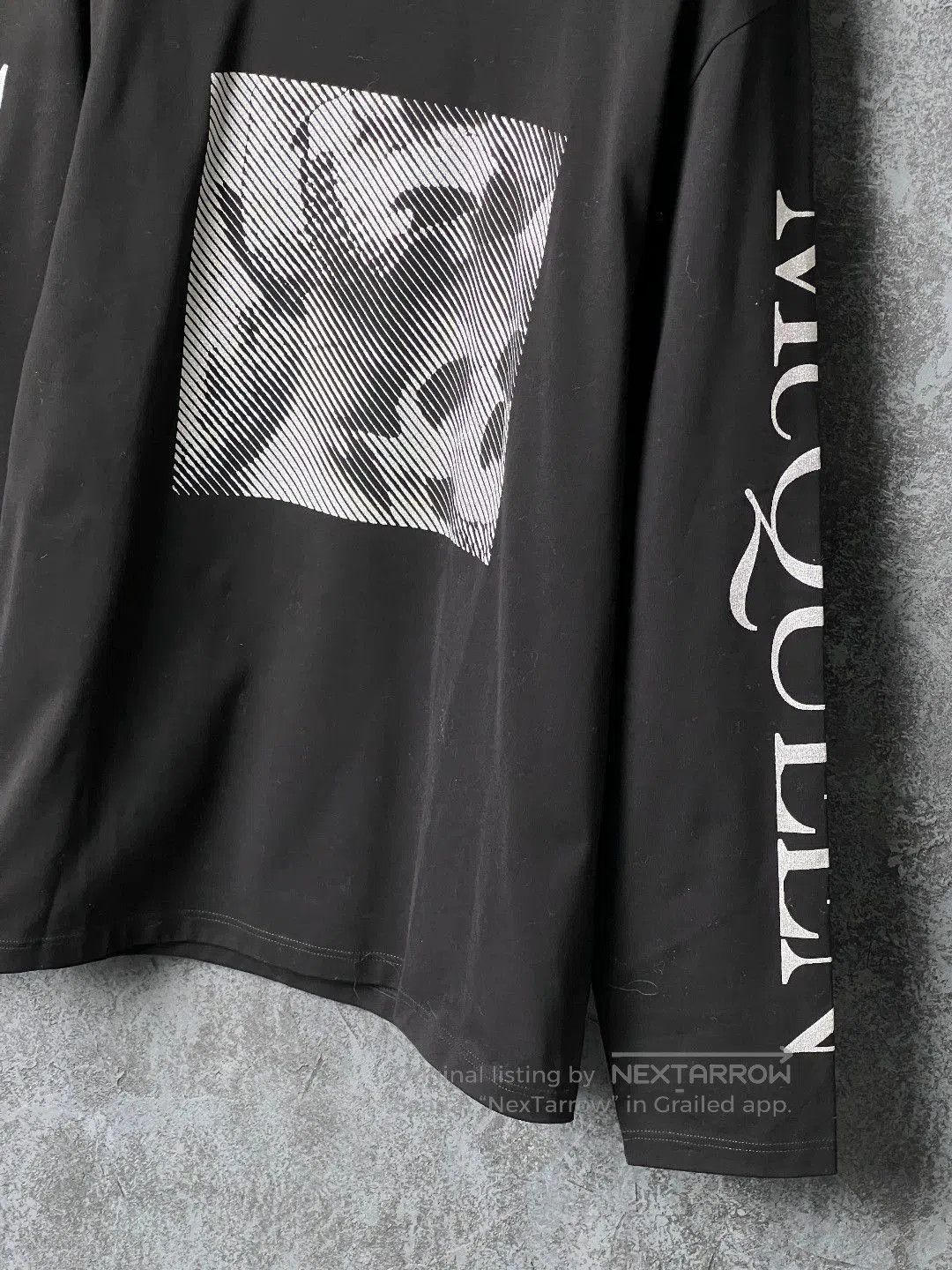Alexander McQueen Alexander McQueen Black Printed Cotton Tee. Size US XS / EU 42 / 0 - 4 Thumbnail