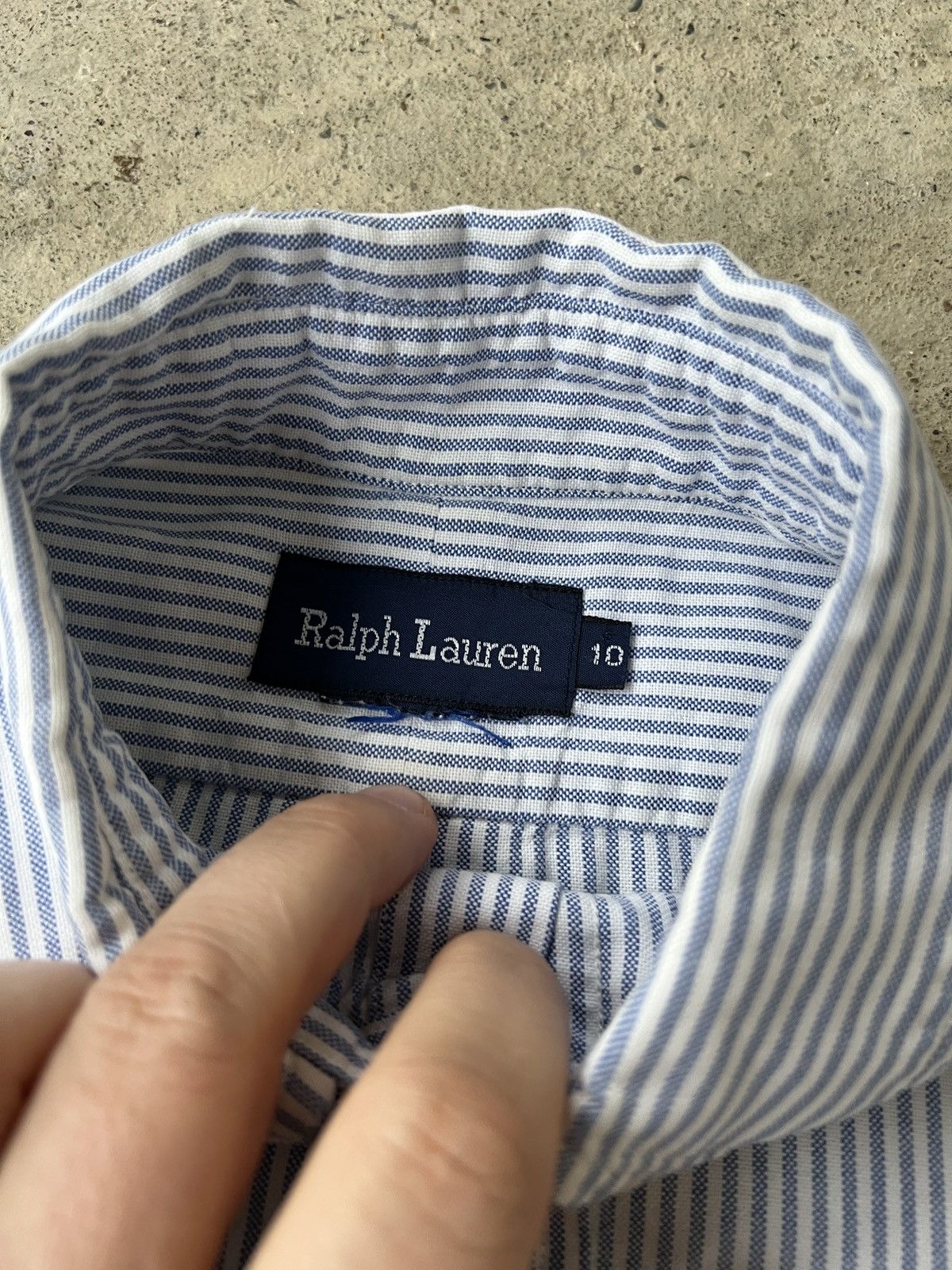Ralph Lauren Ralph Lauren Polo Bear Shirt Size L / US 10 / IT 46 - 3 Thumbnail