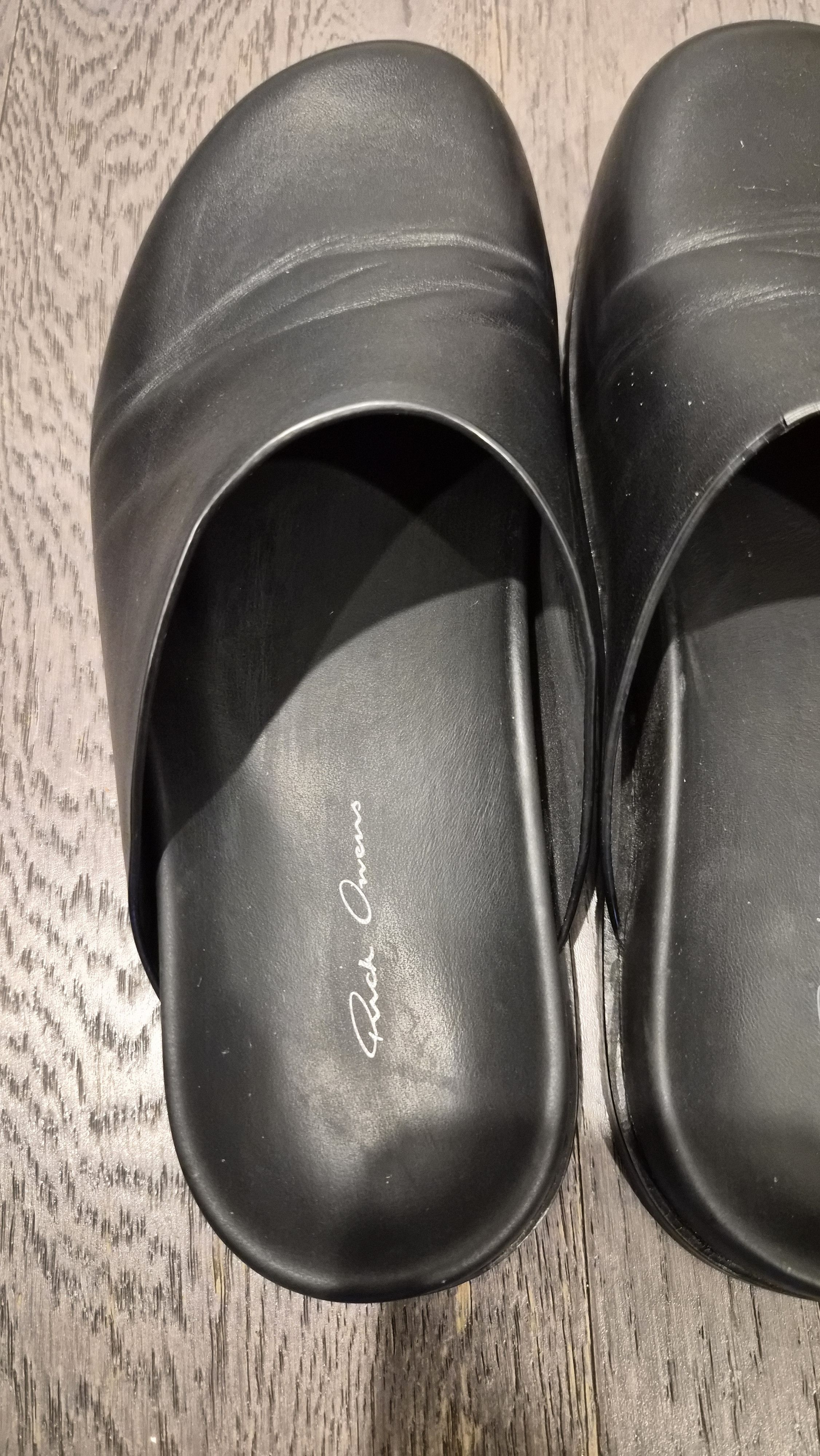 Rick Owens Rick Owens Granola Leather Slip-On Mules Size US 6 / EU 39 - 4 Thumbnail
