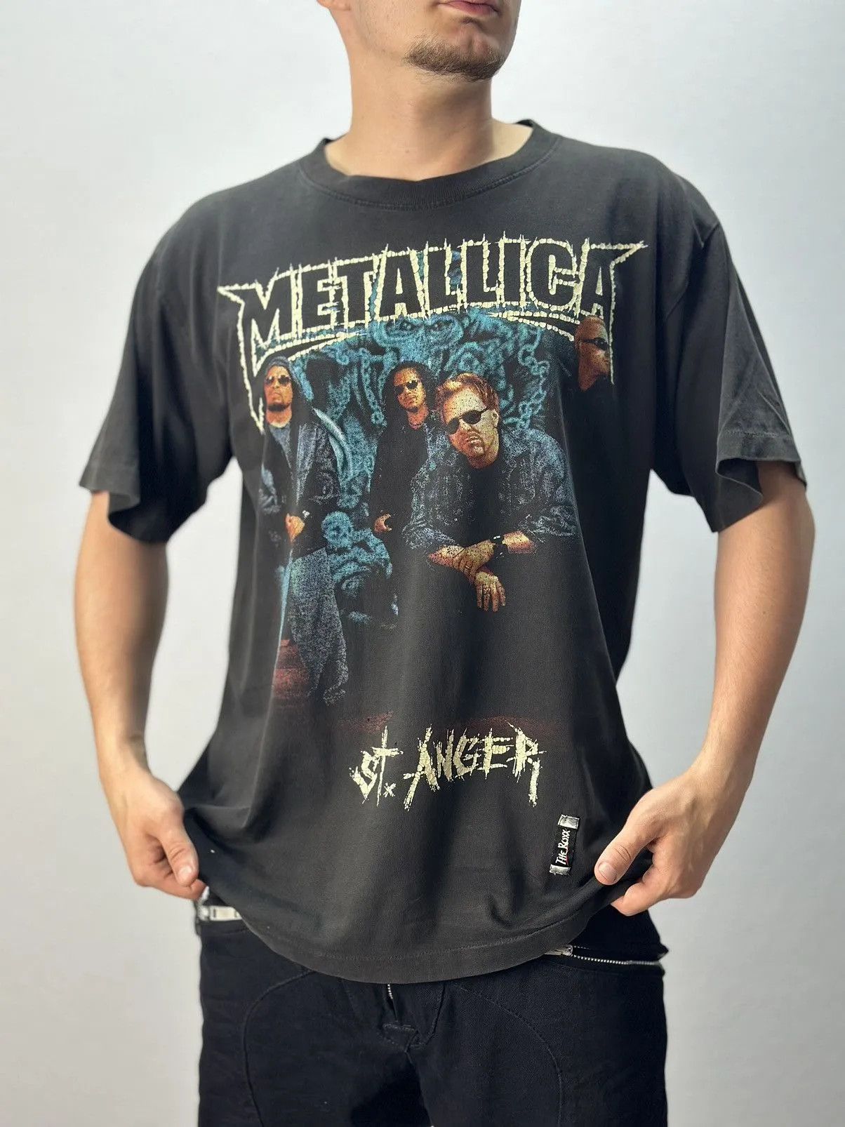 Metallica Vintage Metallica T-shirt 1990 Concert Tour Band tee Rock Size US L / EU 52-54 / 3 - 2 Thumbnail