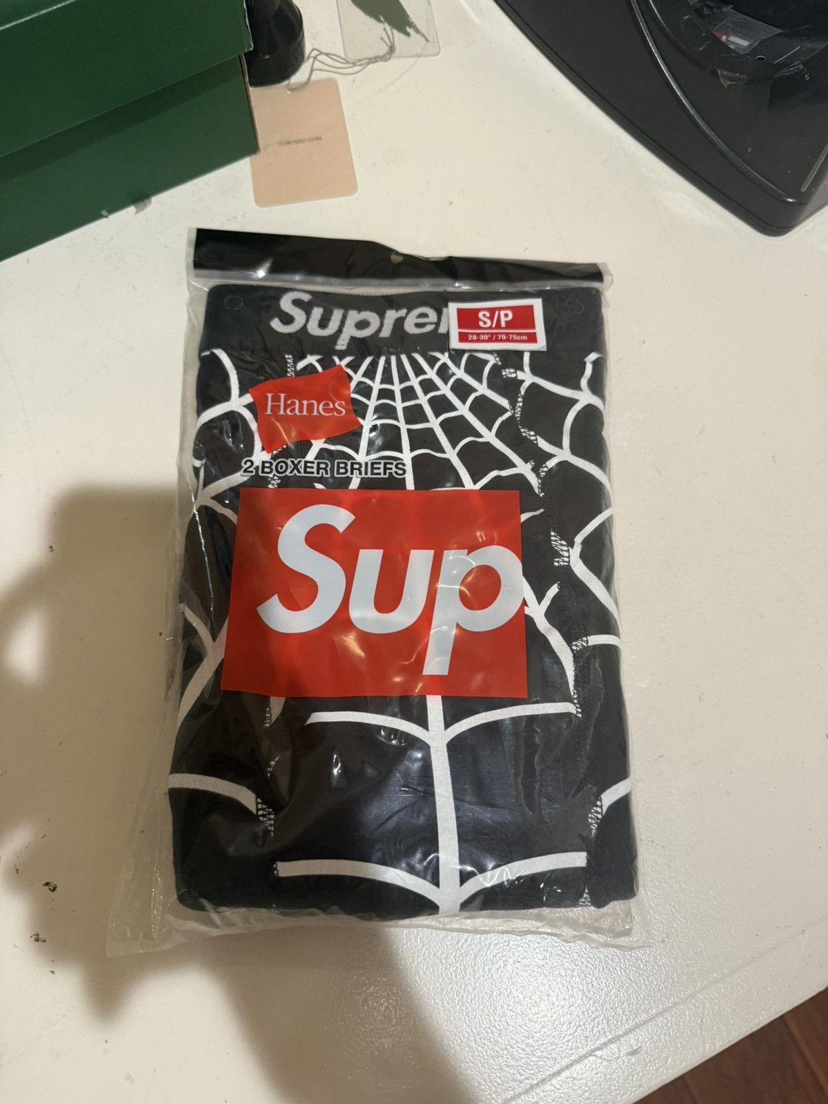 Supreme Supreme Spiderman Boxers Size 30 - 1 Thumbnail