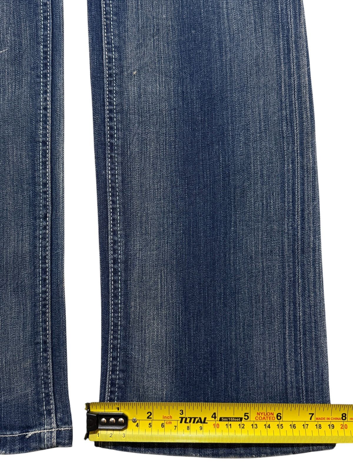 Hurley Vintage Y2K Hurley Blue Faded Wash Distressed Straight Leg Size US 32 / EU 48 - 15 Thumbnail