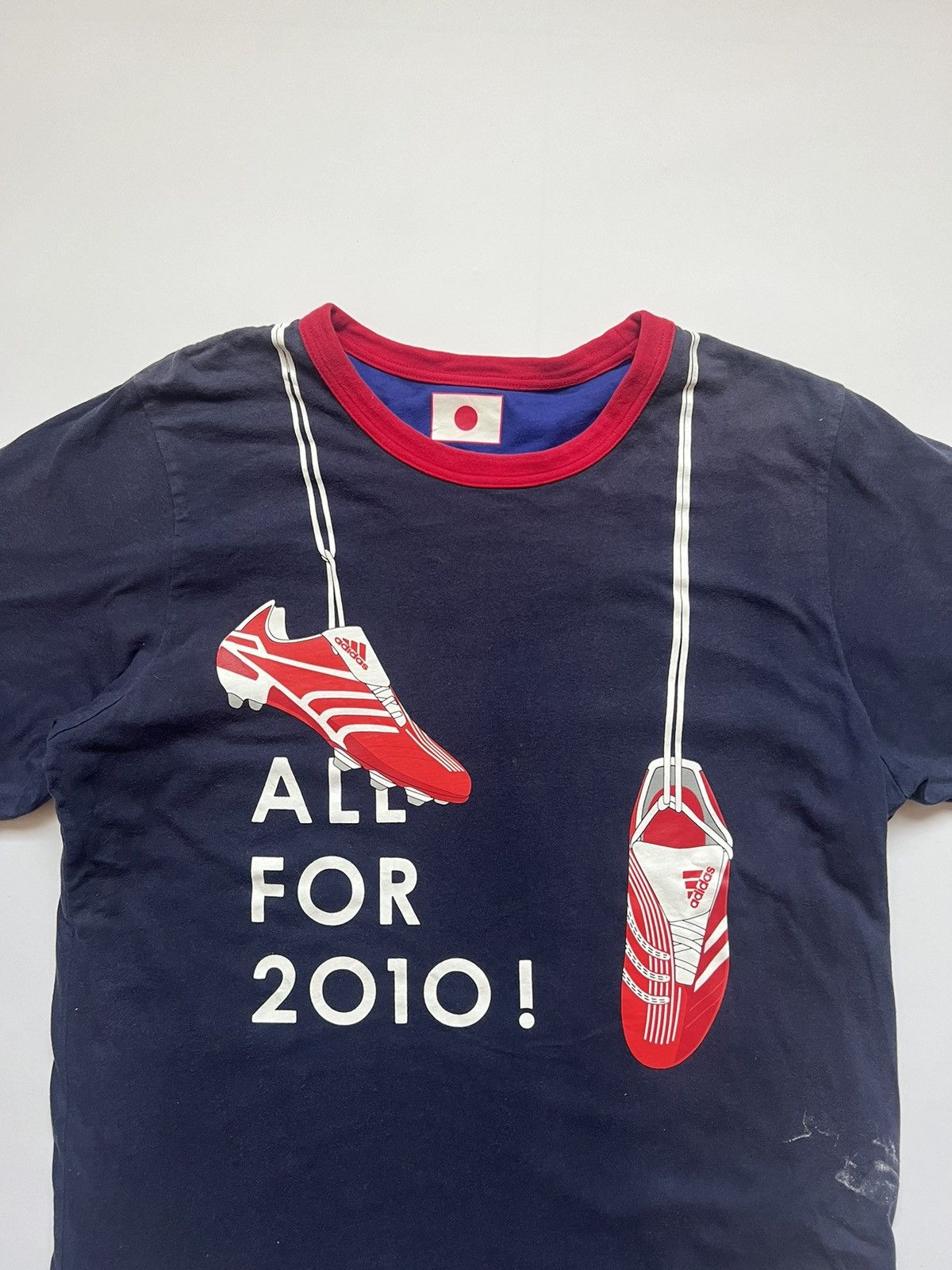 Adidas × Japanese Brand × Vintage Vintage 2007 Reversible JFA Tshirt 10 By Adidas / Kirin Size US L / EU 52-54 / 3 - 6 Thumbnail