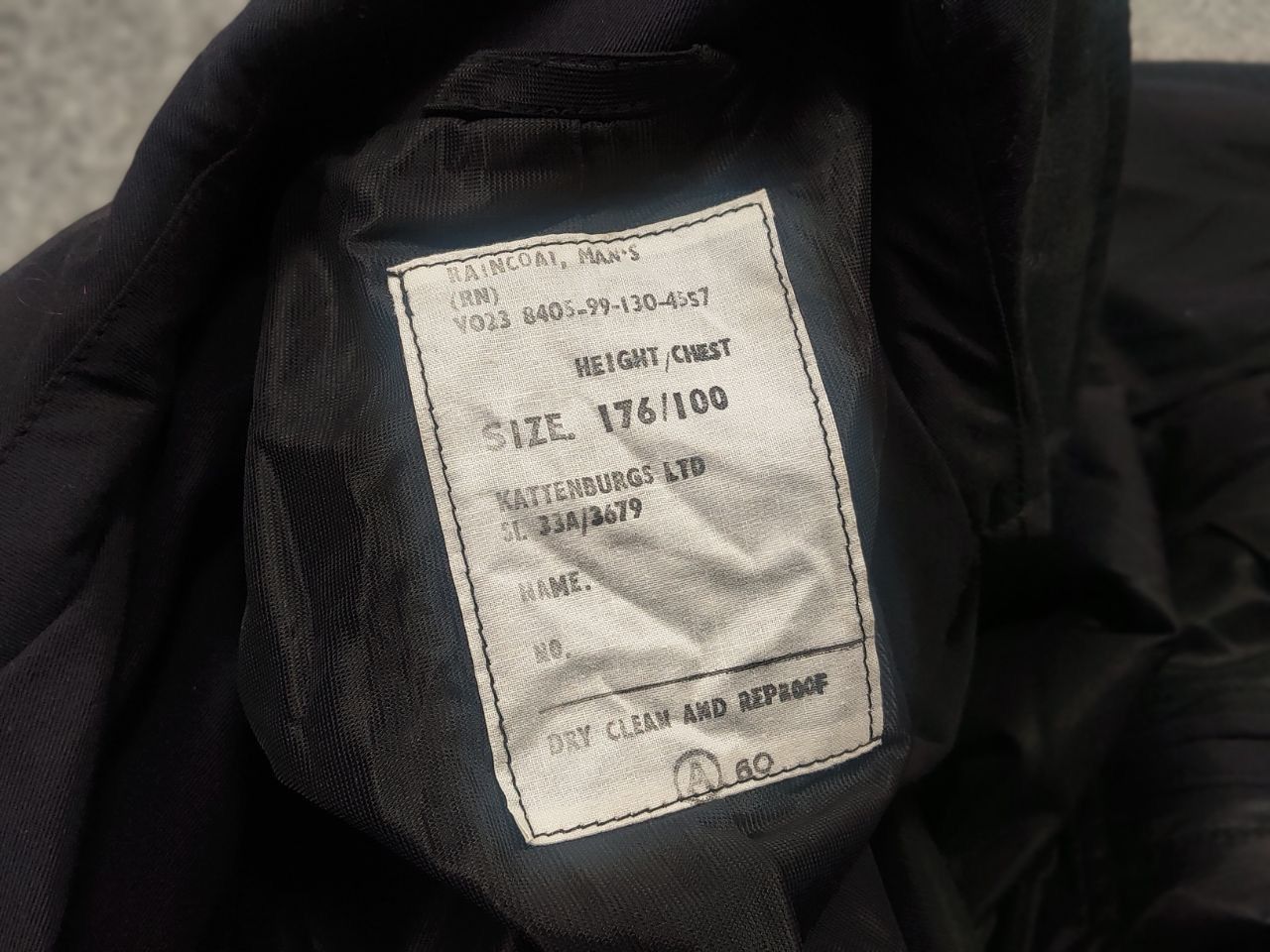 Vintage Vintage 90's raincoat Kattenburgs British Military Jacket Size US M / EU 48-50 / 2 - 16 Thumbnail